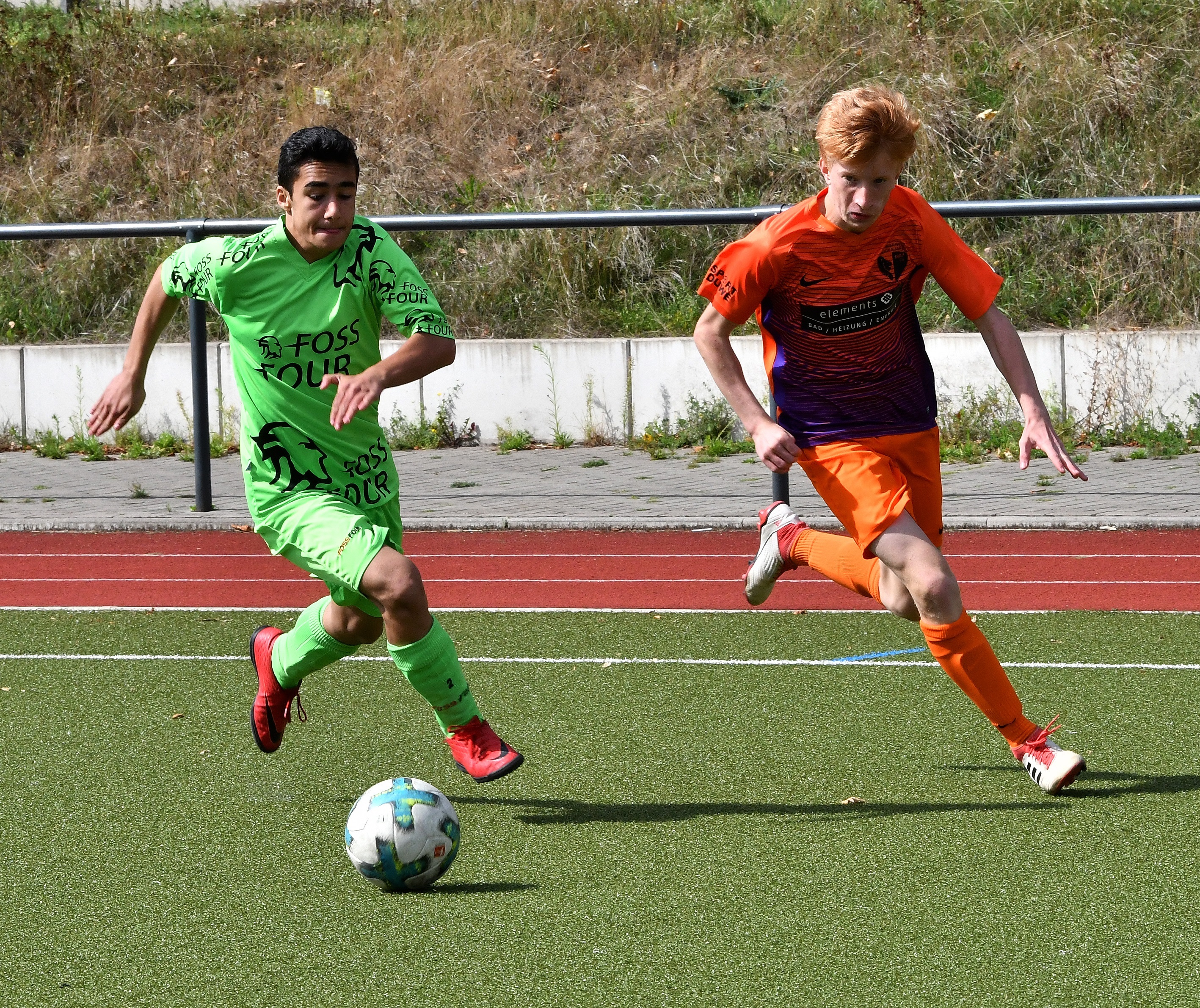 Alex Lewe traf dreimal für die C-Junioren des SC Werden-Heidhausen.
Foto: Archiv
