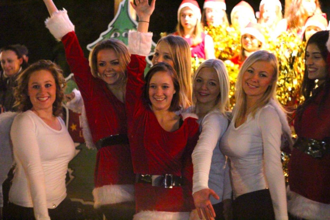 Auch das Aquila Dance Team ist beim diesjährigen Weihnachtsmarkt in Kaiserswerth wieder dabei.