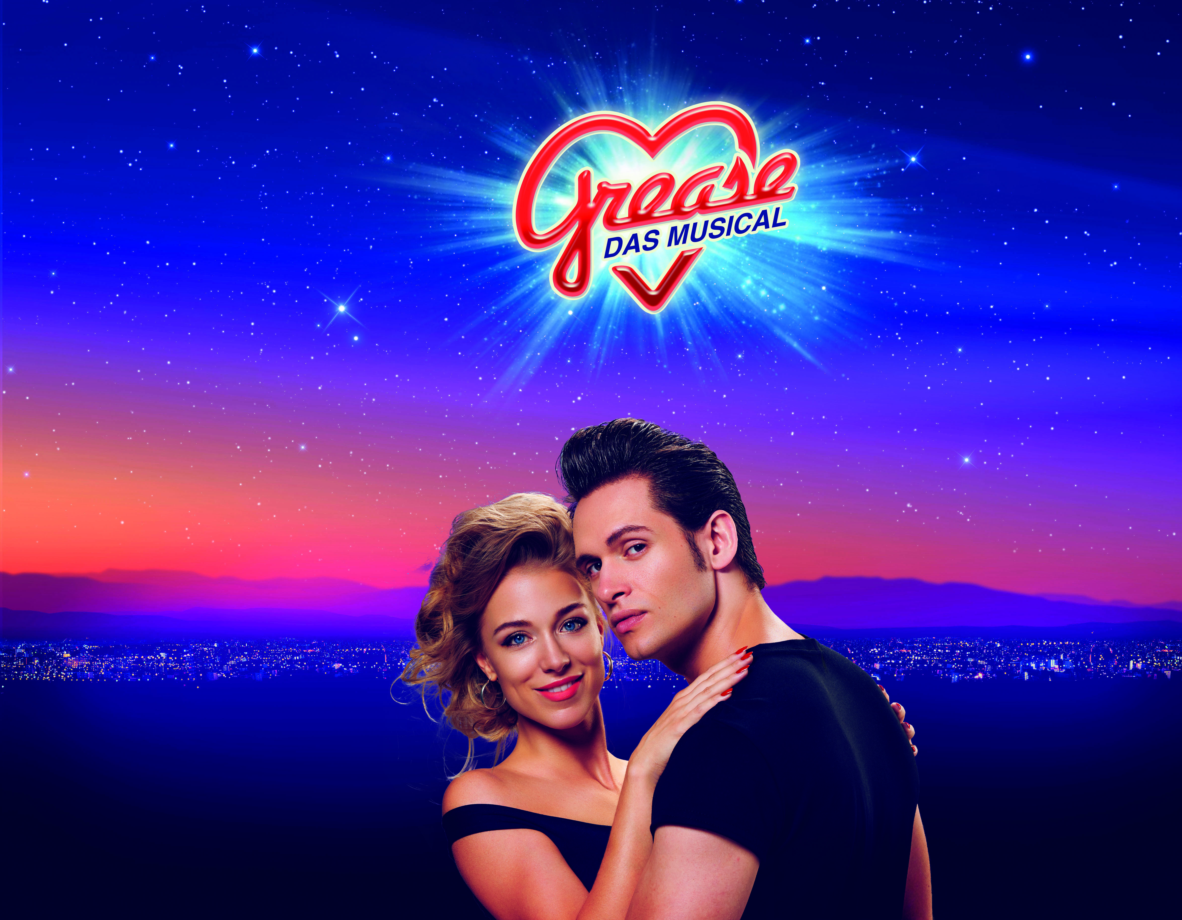 Wir verlosen 5x2 Karten für die Vorstellung von Grease am Samstag, 8.Dezember, im Colosseum Theater Essen.