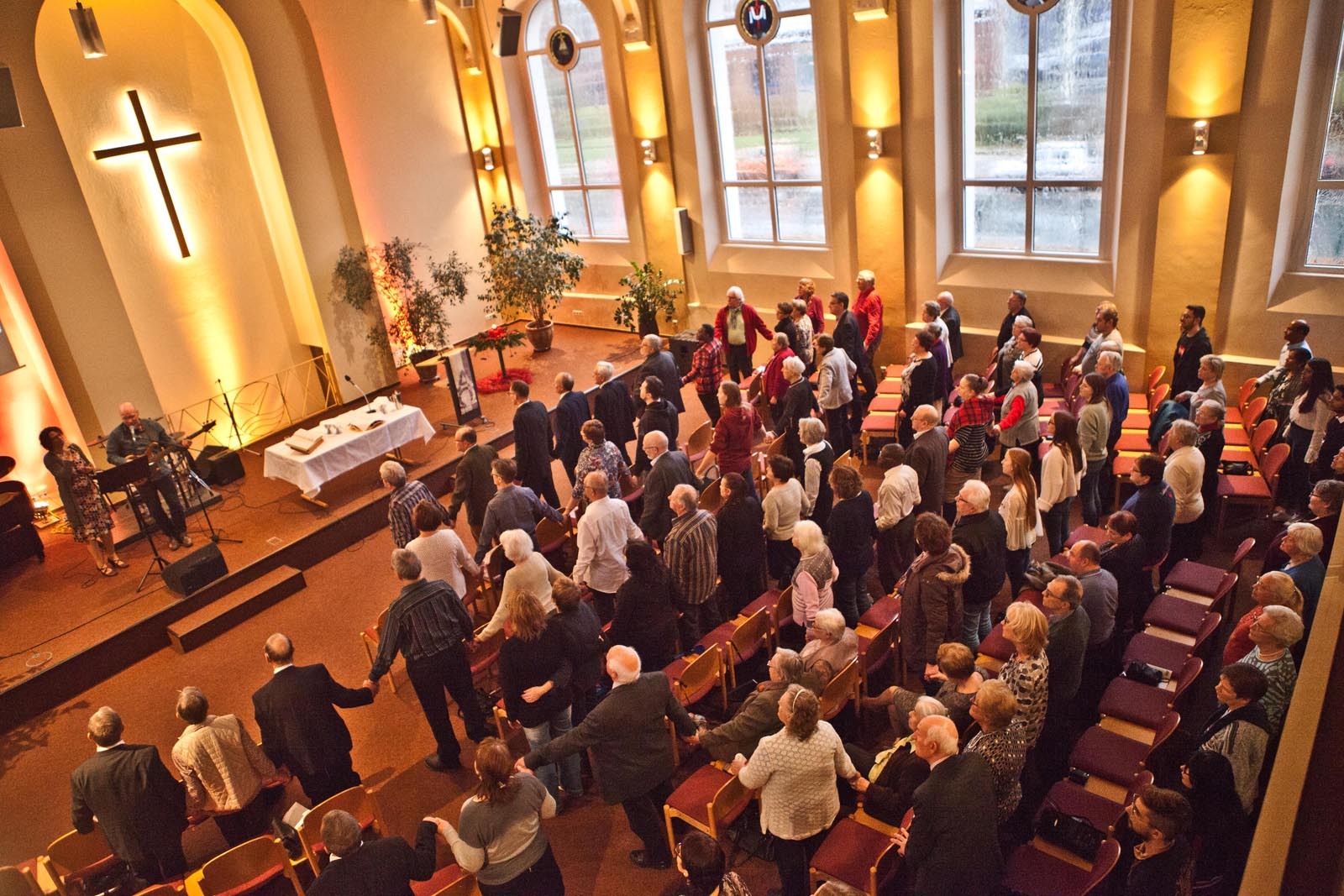 Blick in die Christuskirche