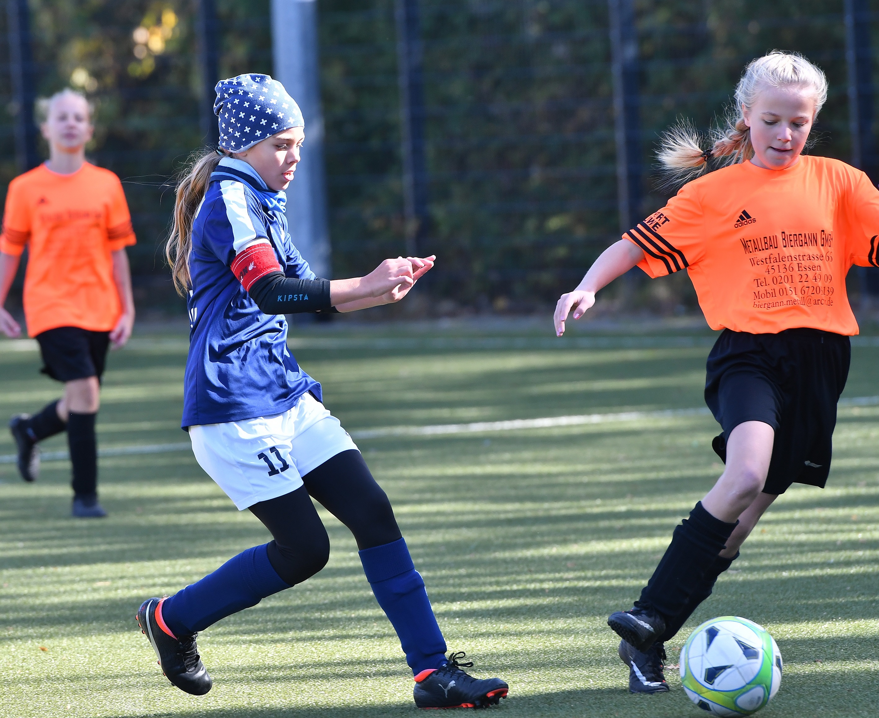 Die U13 Mädchen erreichten das Finale des Kreispokals.
Foto: Bangert