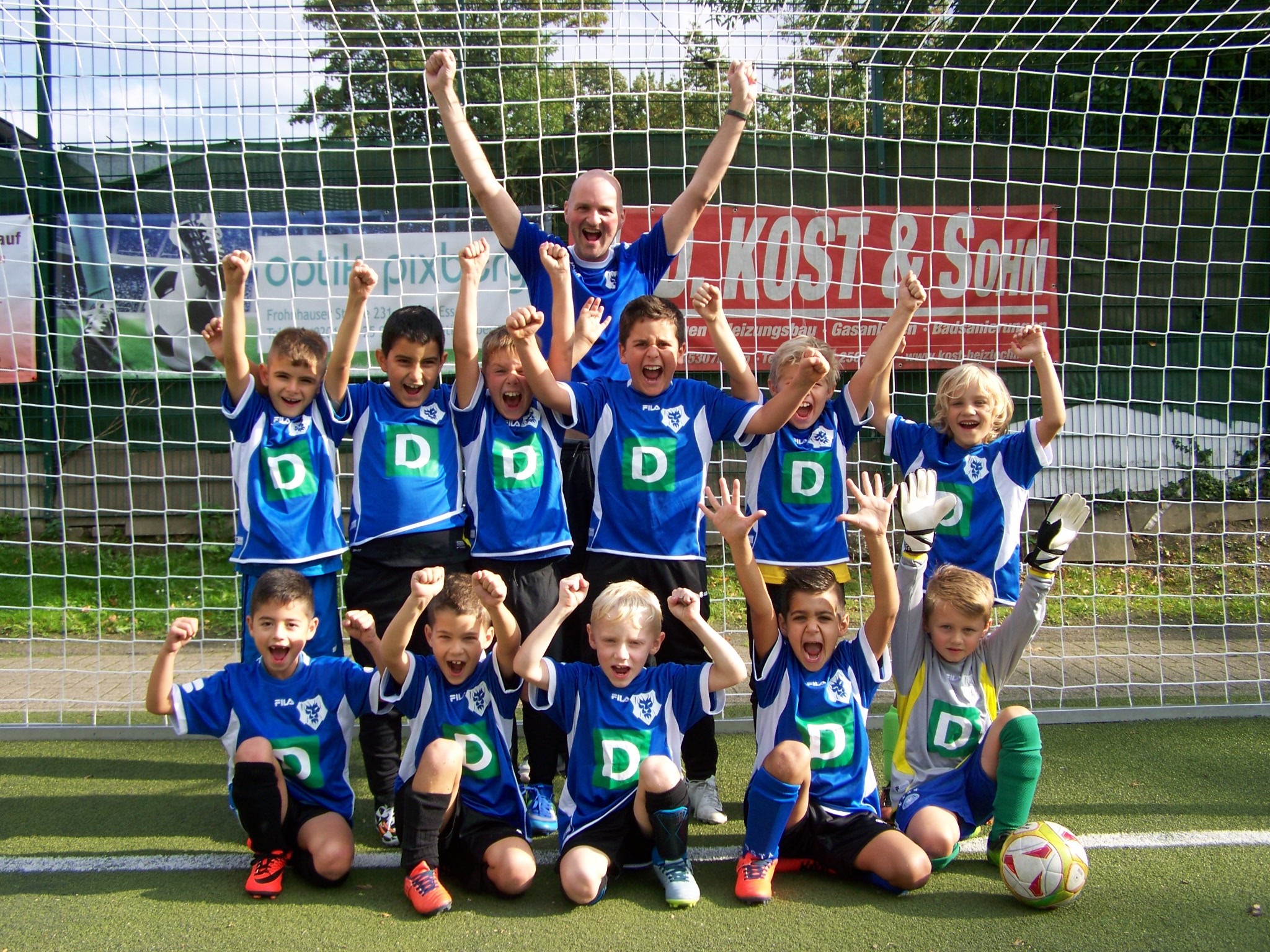 VfB Frohnhausen, F2 Mannschaft (Photo Marx), Adel, Aras, Tyler, Arda, Lionel, Nevin, Emre, Leon, Sam, Roven, Marlon