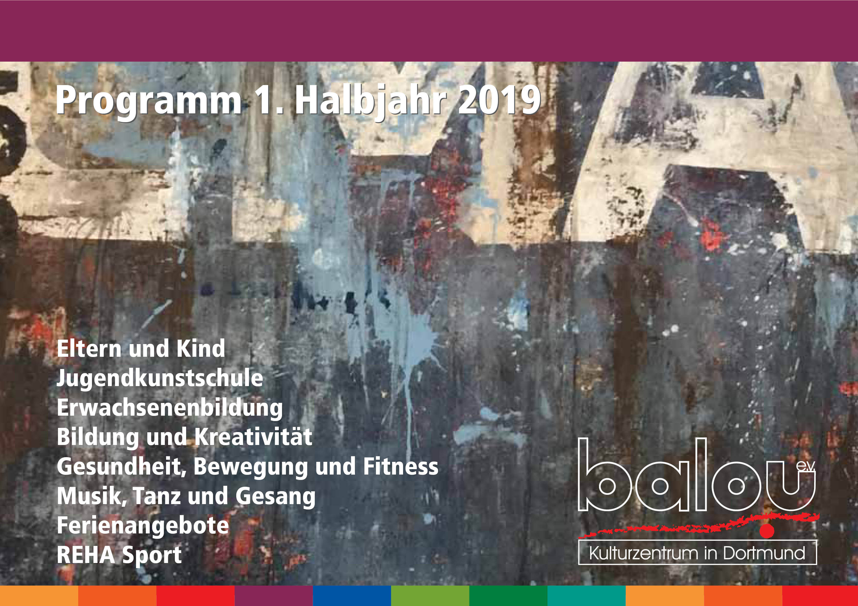 Am 14. Dezember erscheint das neue Kursprogramm, auf www.balou-dortmund.de gibt's das Programmheft aber schon jetzt.