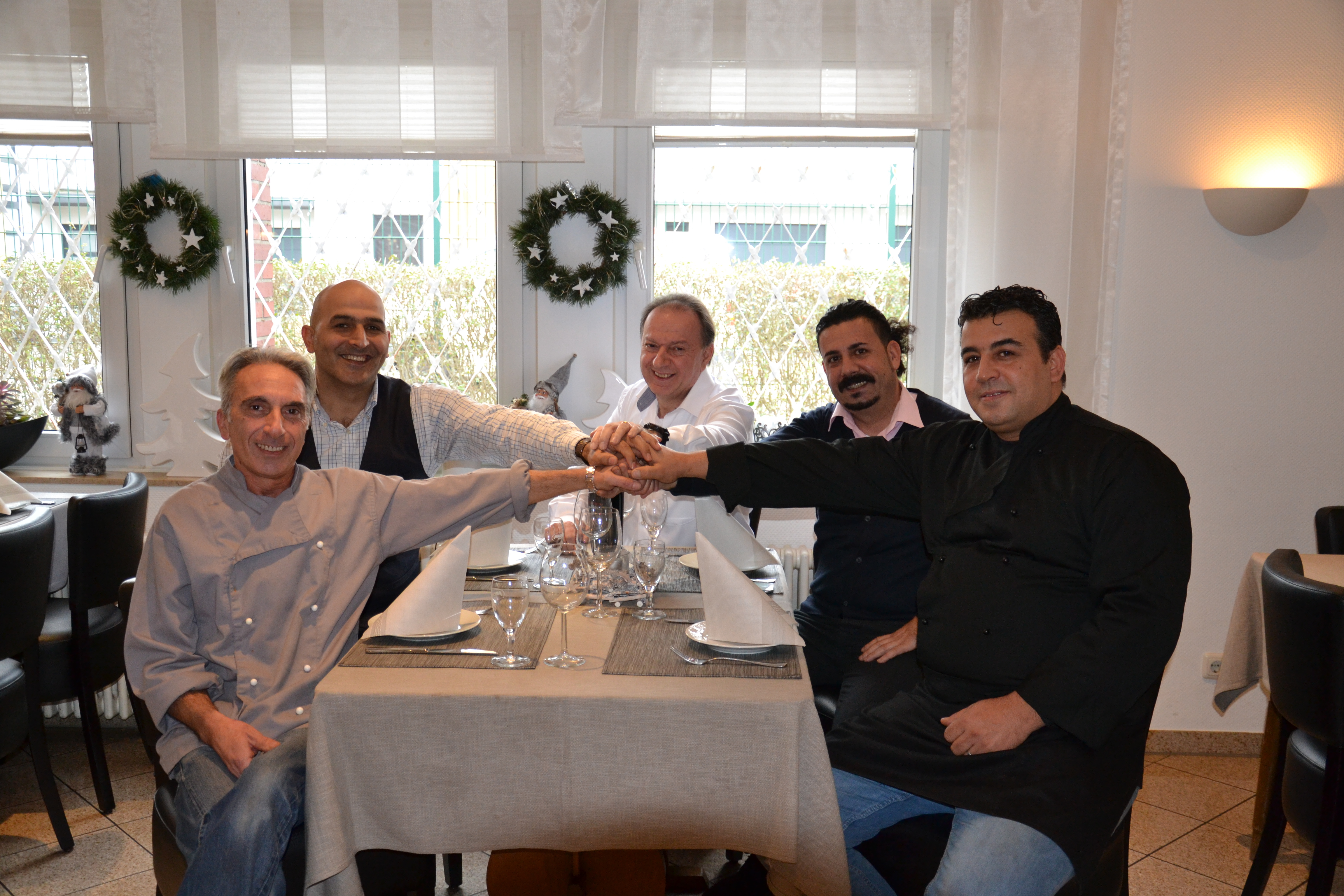Zusammenhalt wird groß geschrieben beim Team des La Taverna.