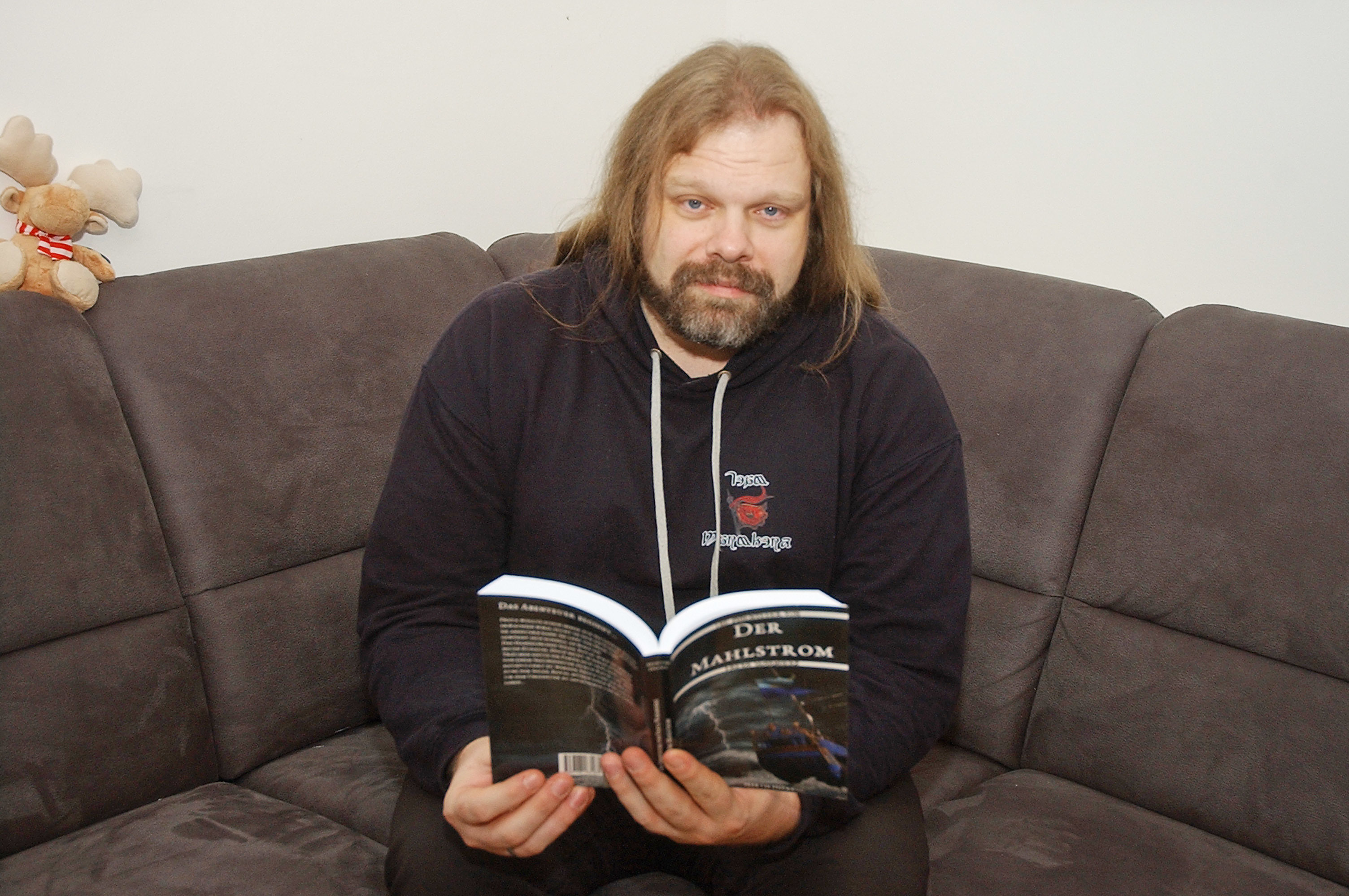„Der Mahlstrom“ ist der Titel von Martin Heckts Erstlingswerk.