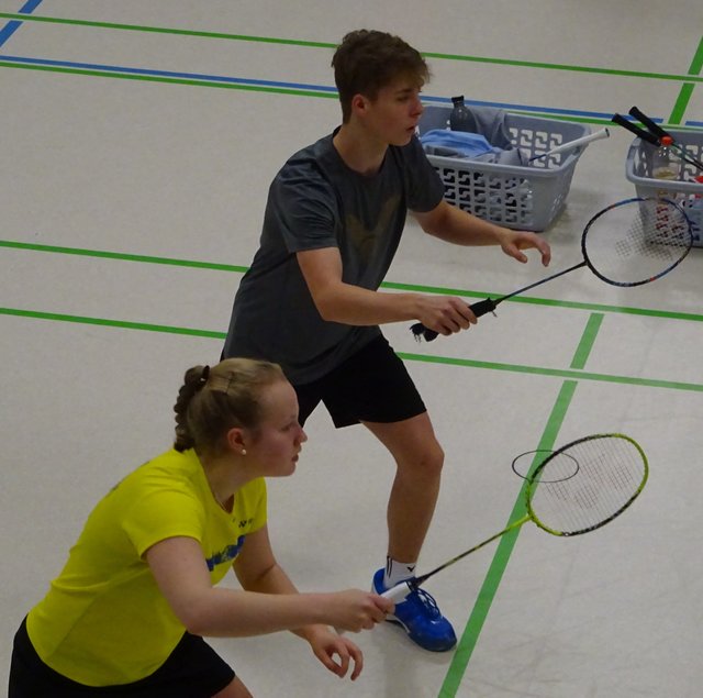 Aaron &amp; Leona in action :-)