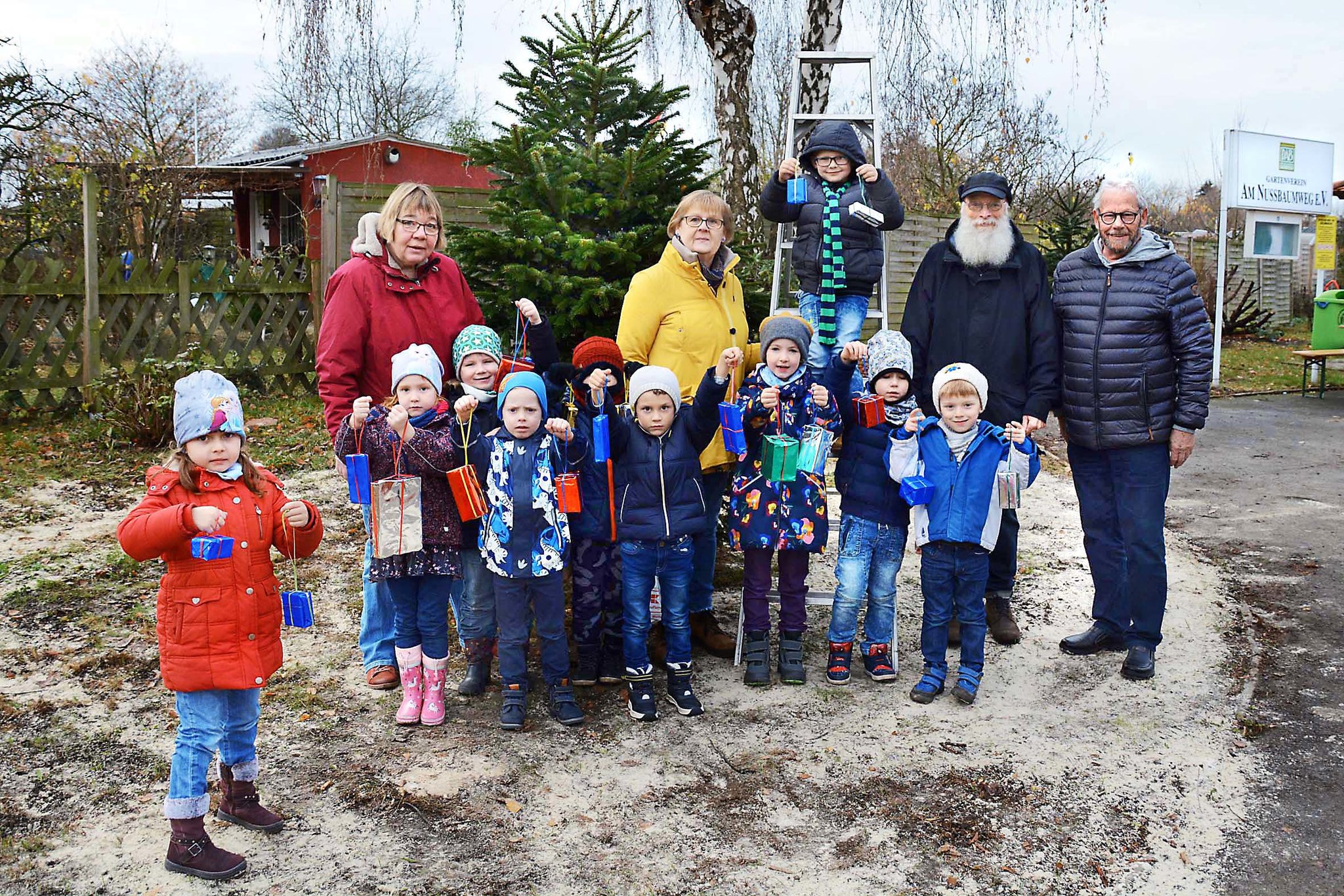 Premiere in der Wambeler Gartenanlage "Am Nussbaumweg" St.Meinolfus