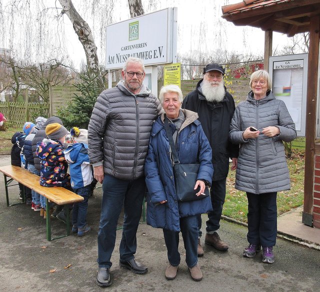 Premiere in der Wambeler Gartenanlage "Am Nussbaumweg" St.Meinolfus