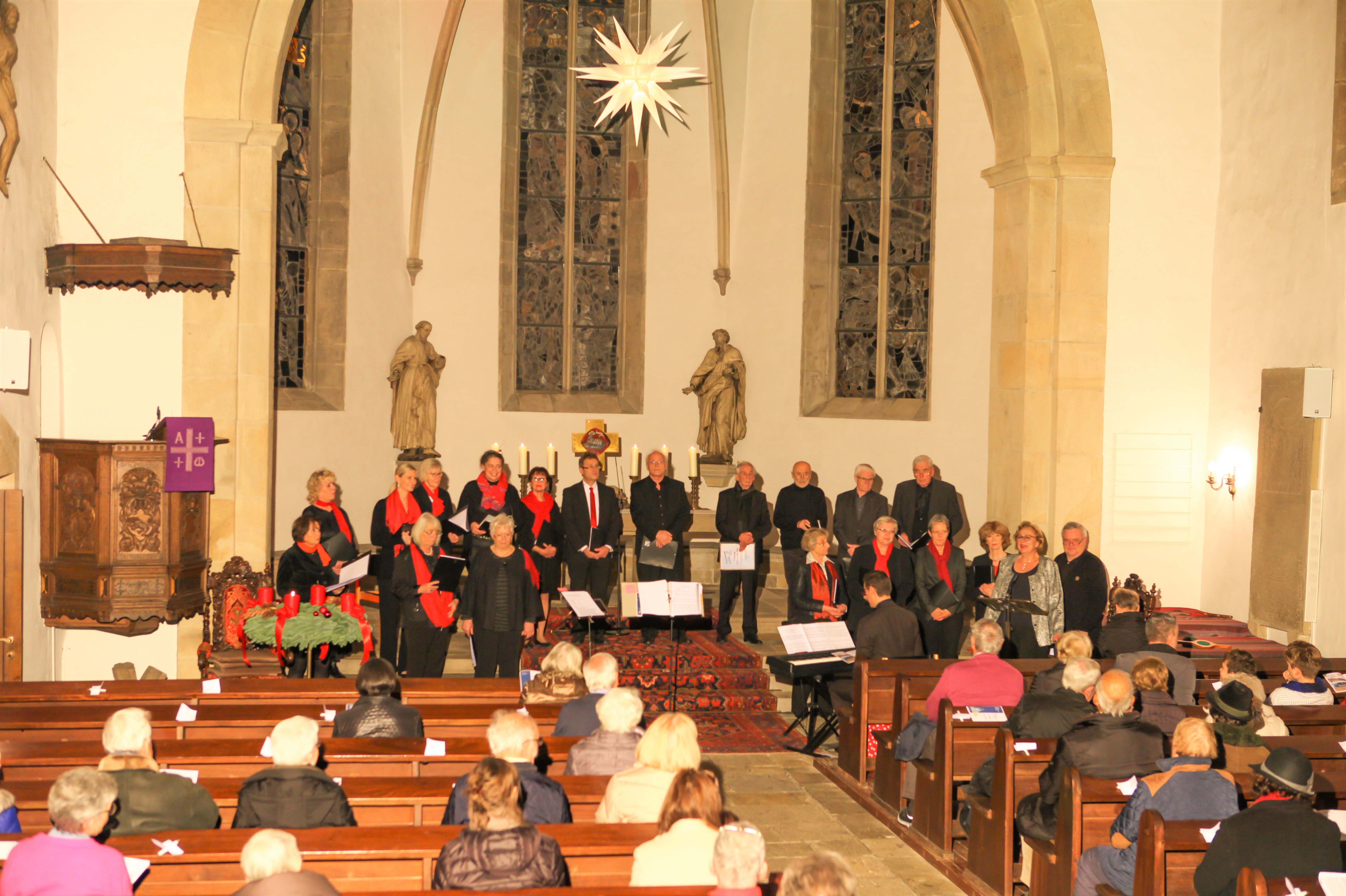 Ein Chorkonzert mit Liedern vieler Länder präsentierte die Chorgemeinschaft Syburg 1864 am vergangenen Wochenende in der St.Peter Kirche zu Syburg.