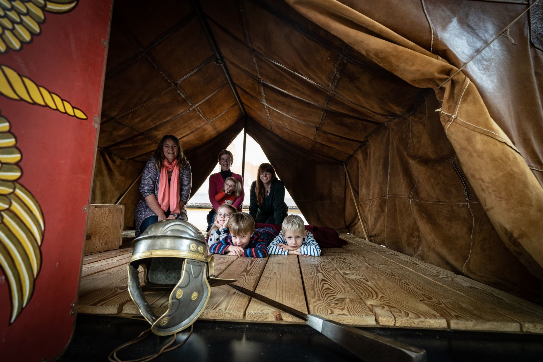 Im LWL-Römermuseum können Kinder "Die Weihnachtsgeschichte einmal anders" erfahren. Foto: LWL/P. Jülich