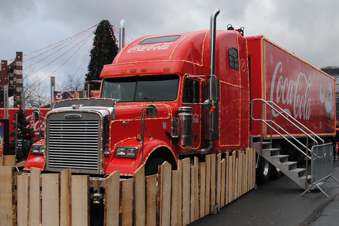 Die Coca-Cola Trucks im Centro Oberhausen