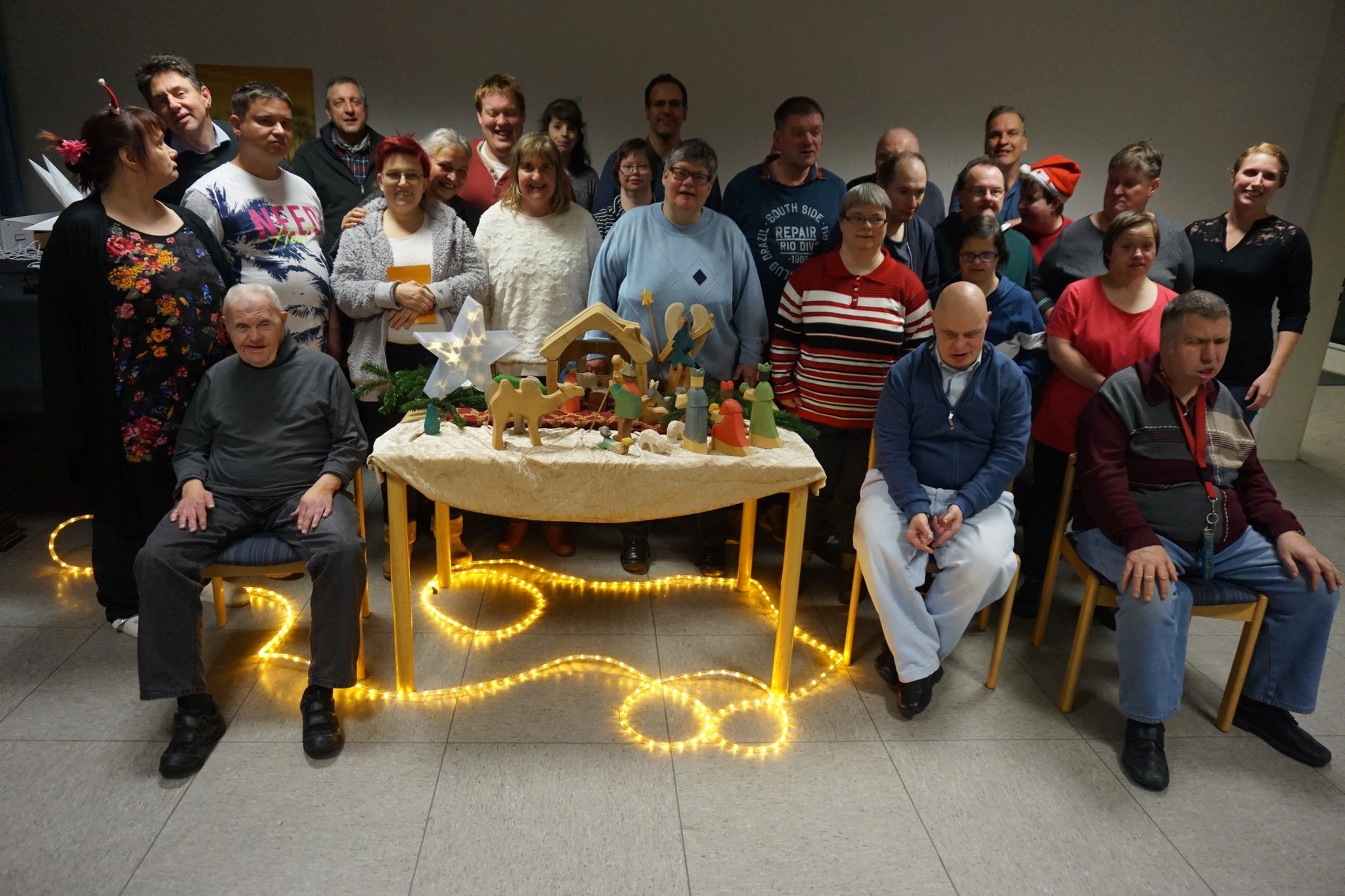 In der Teestube der Lebenshilfe werden Menschen mit Behinderung ...