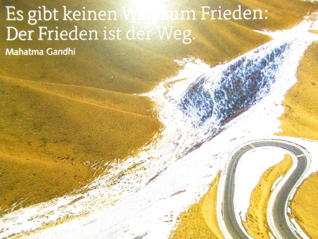 ...Gandhi war ein kluger Mann