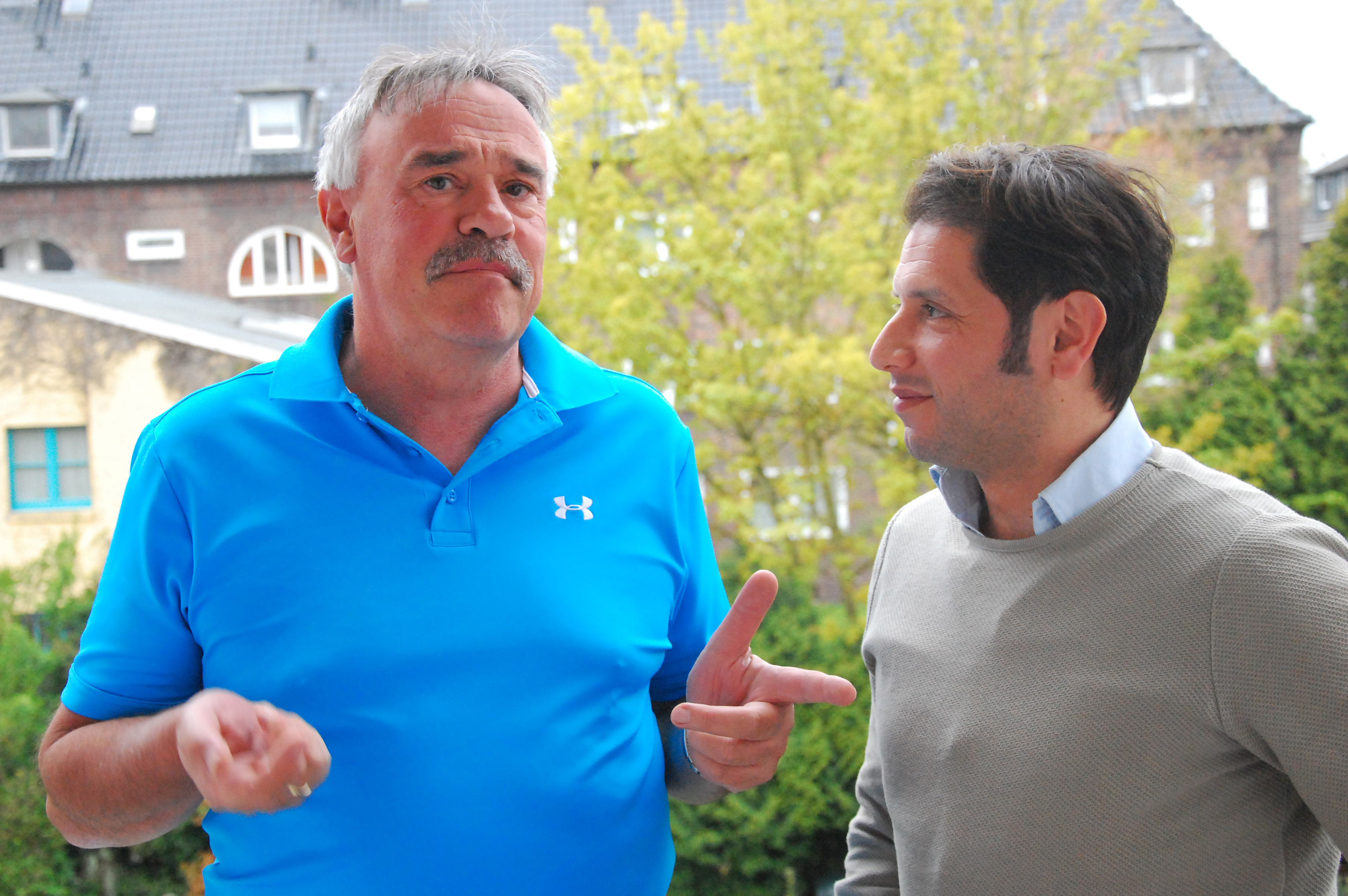 09-Trainer Farat Toku gab im Gespräch mit Peter Mohr Auskunft über den ersten Teil der Saison. Foto: Archiv