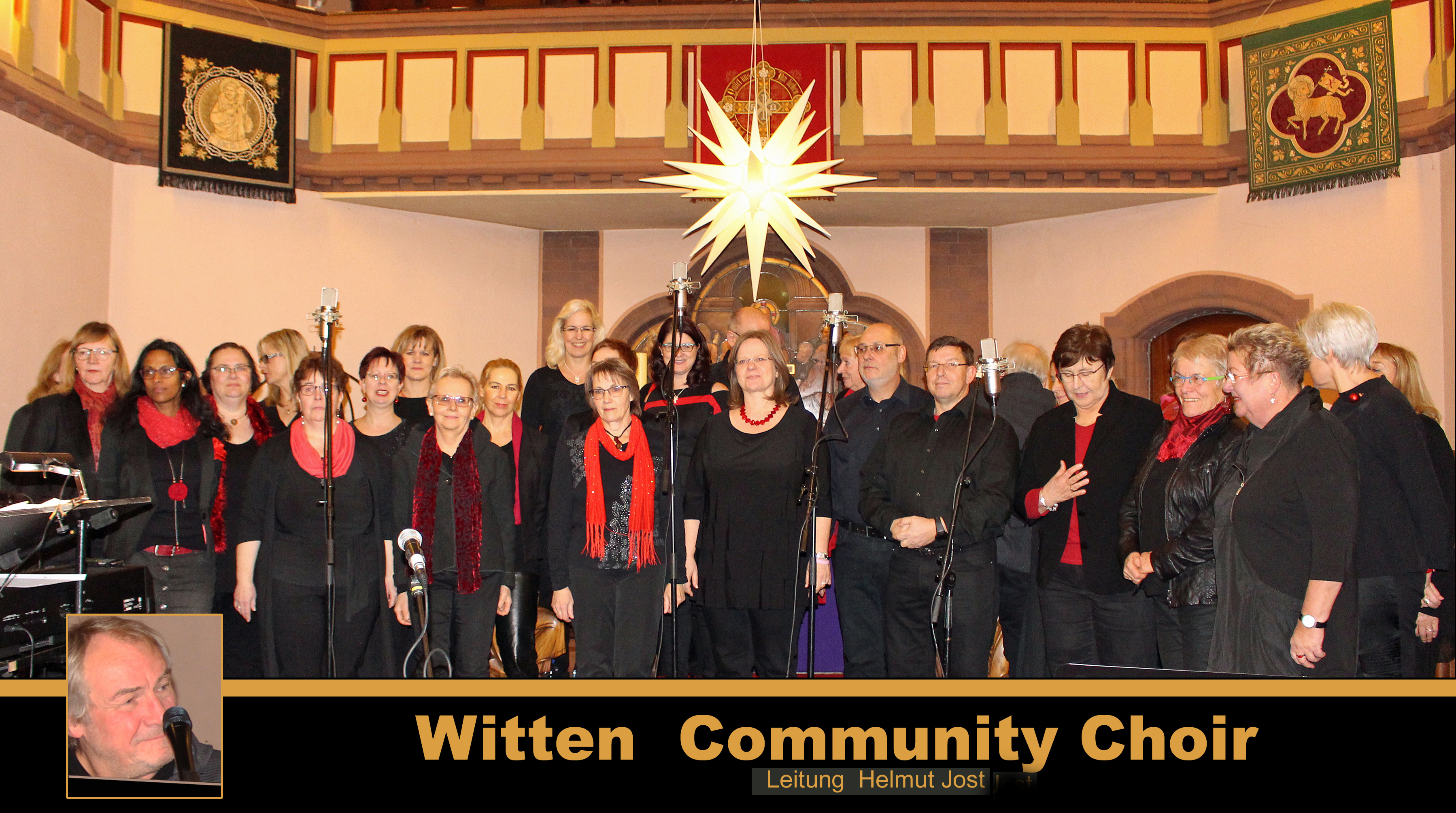 Foto © Jürgen Thoms - Aus der Serie: Christmas Time mit dem Witten Community Choir unter Leitung von Helmut Jost