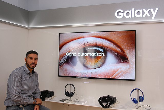 Zudem ist das Fachgeschäft von Hassan Hamdaoui Partner von Samsung.