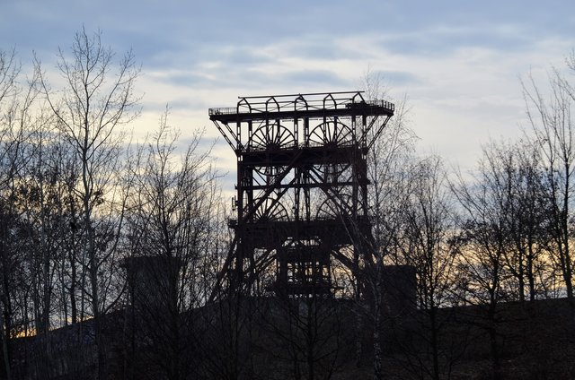Förderturm Schacht IX