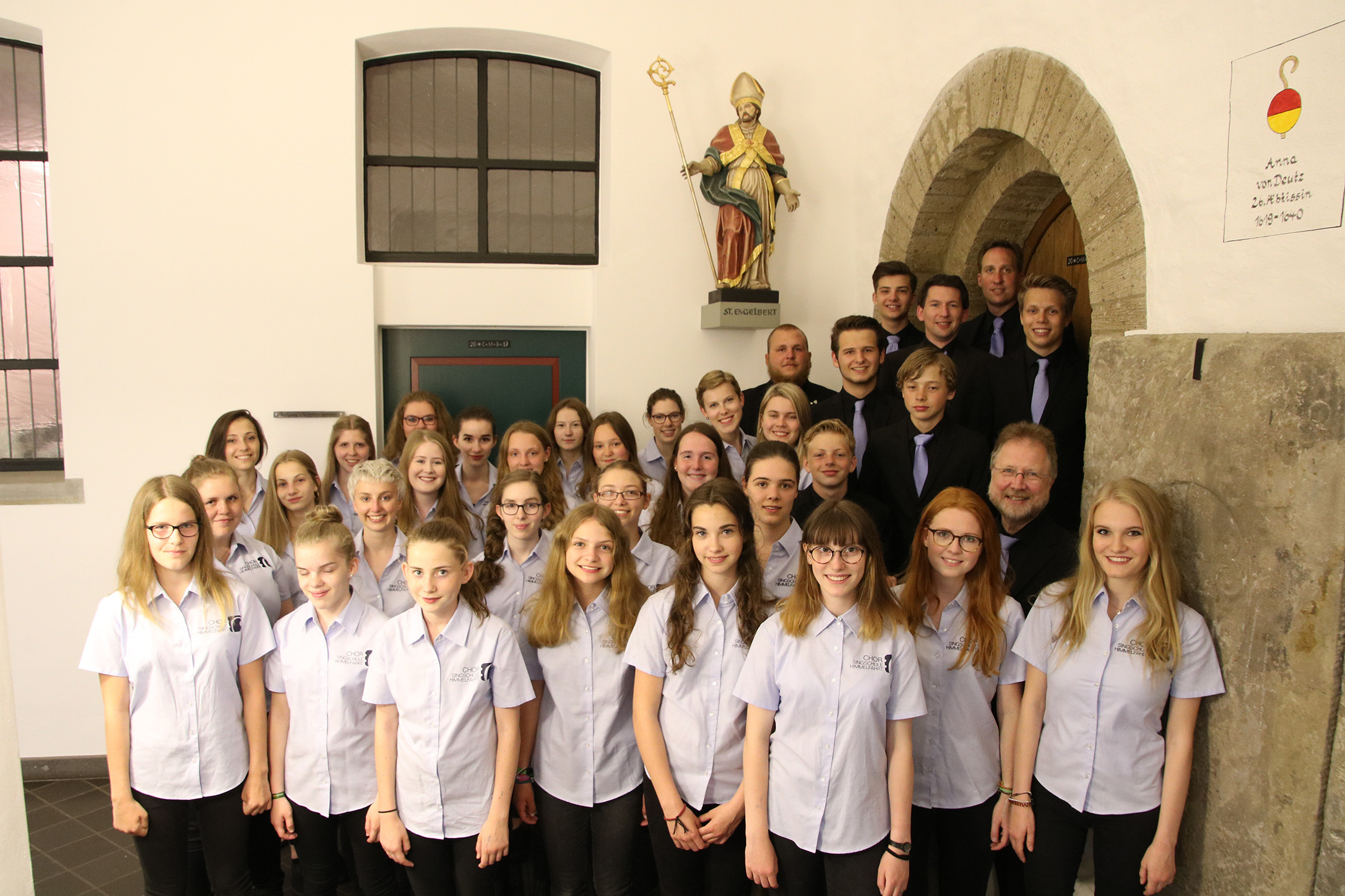 Die Jugendkantorei der Chor Singschule Himmelfahrt ist beim Dreikönigskonzert im Kloster Saarn zu hören. Foto: Frank Langer