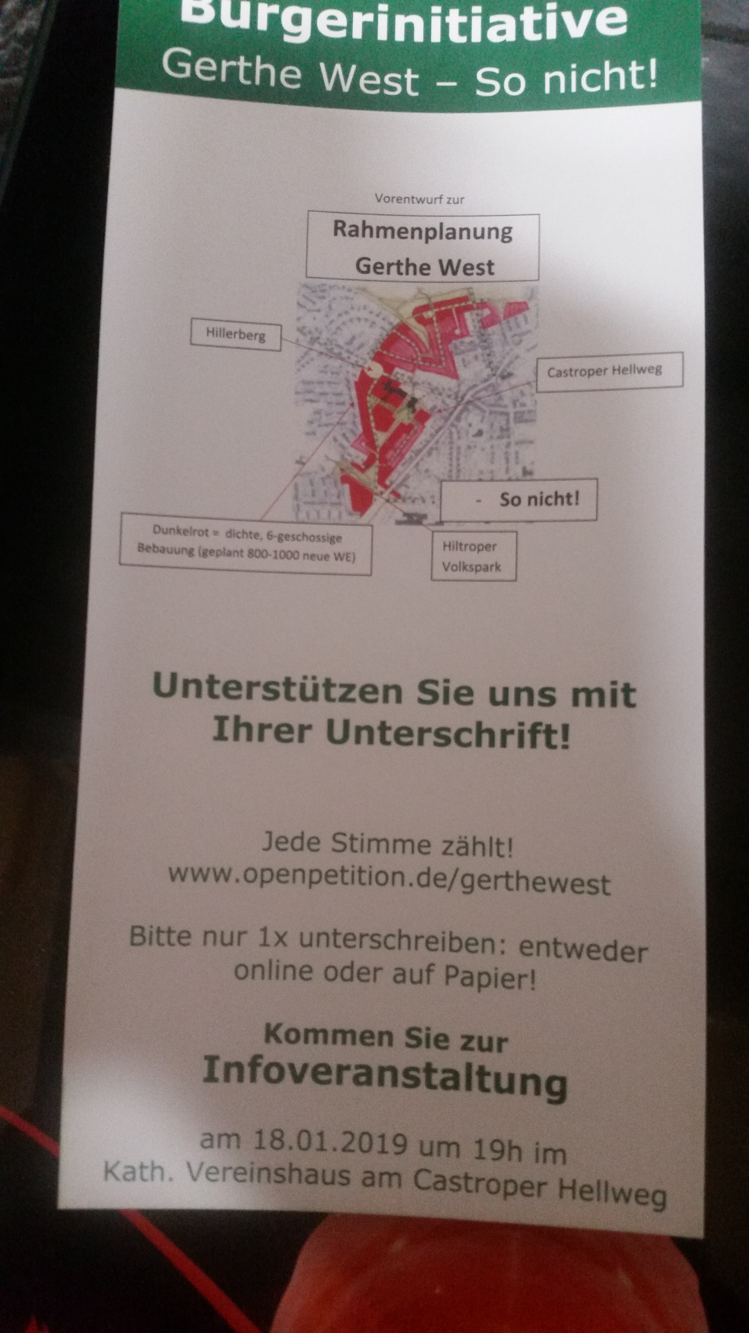 Unsere Stimme zählt bereits.