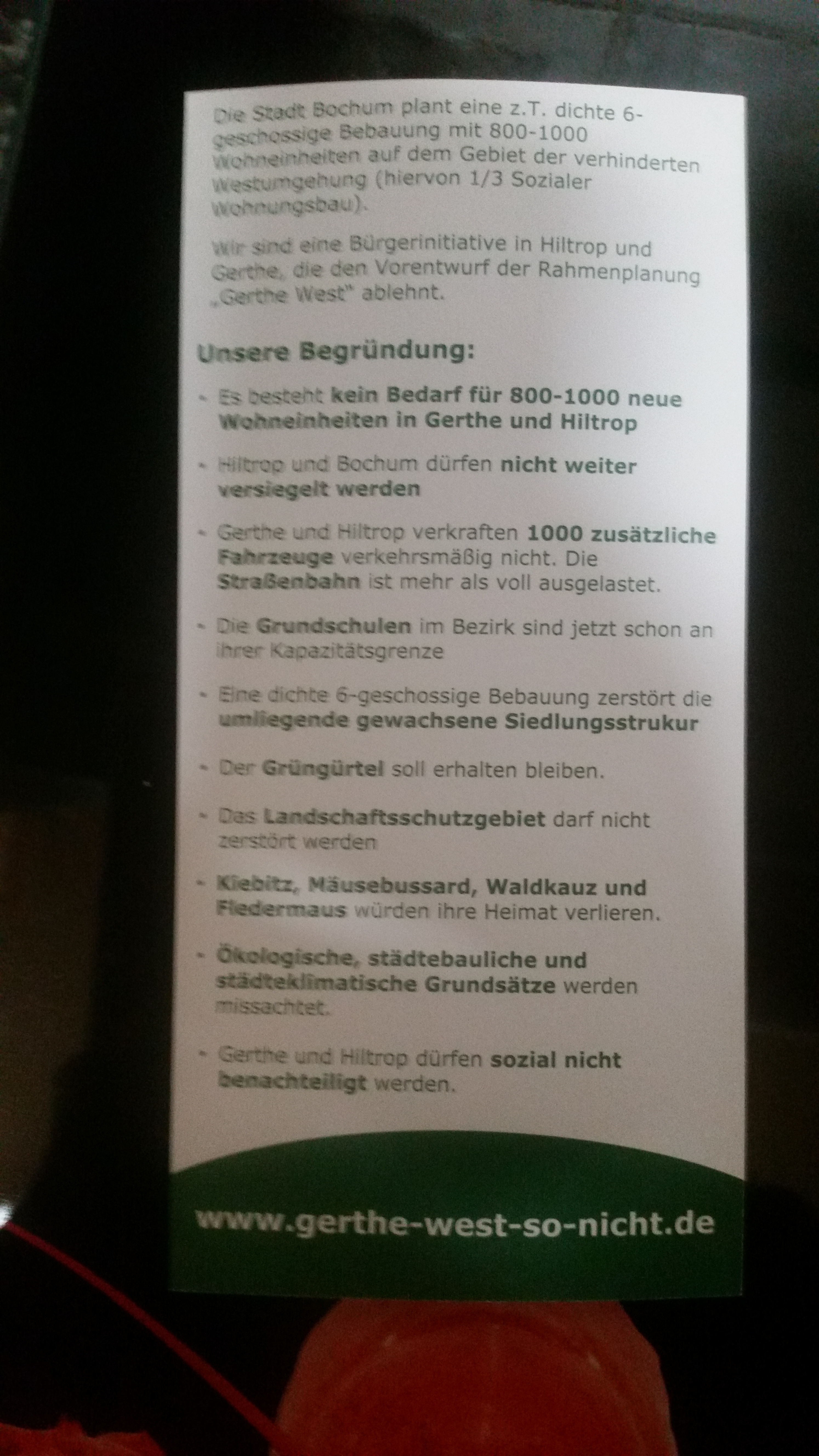 Wichtig.