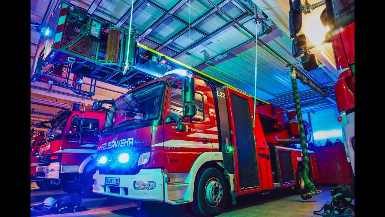Einsatzreiche Nacht für die Feuerwehr und den Rettungsdienst der Stadt Hemer