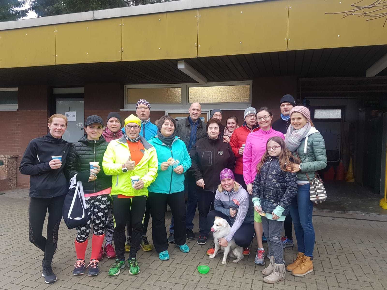 Die Lauffreunde begrüßten das Neue Jahr mit ihrer Lieblingssportart.