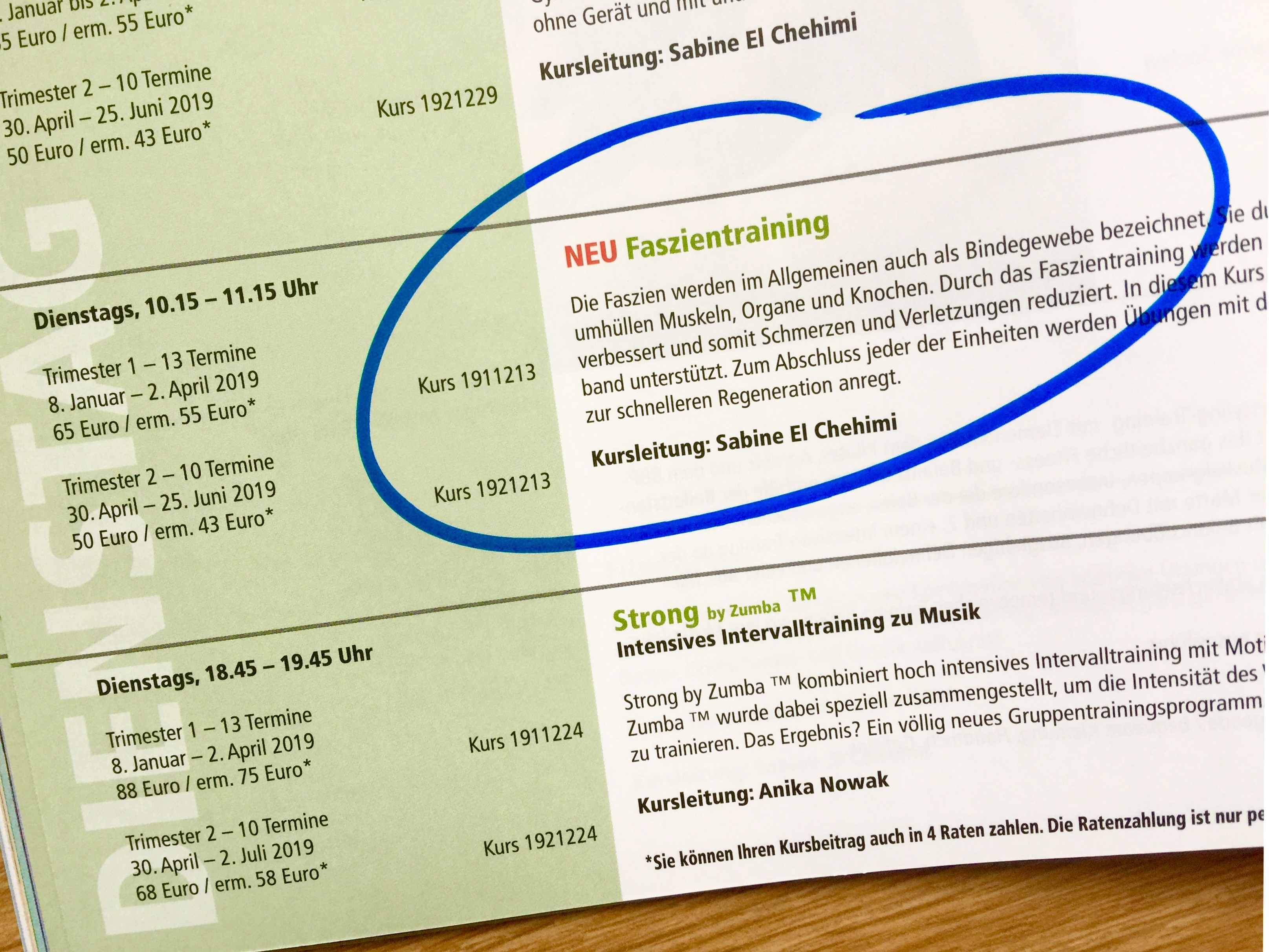 In einigen Angeboten der Erwachsenenbildung im Kulturzentrum balou e.V. gibt es noch freie Plätze.