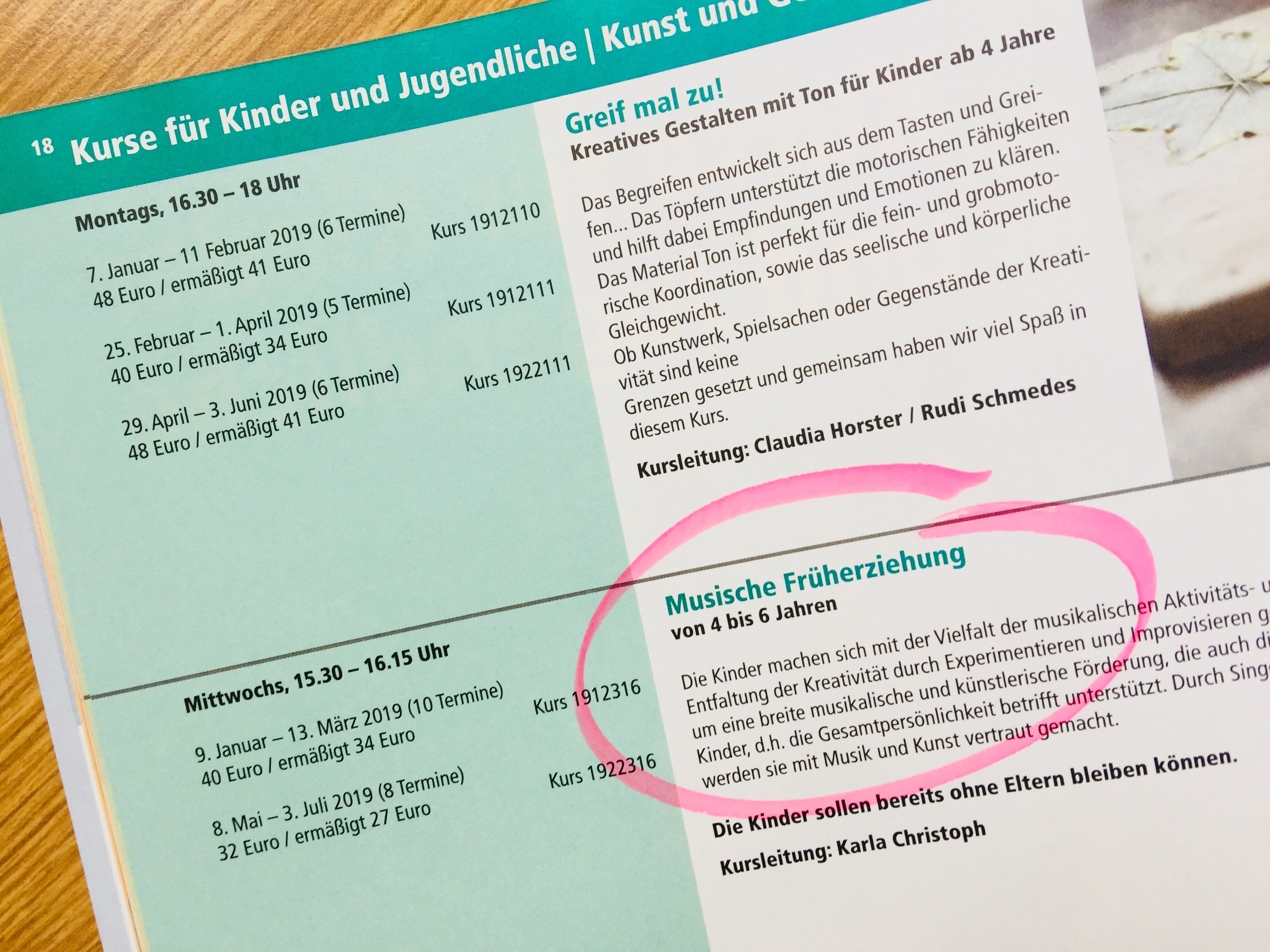 In ein paar Kursen der Jugendkunstschule im Kulturzentrum balou e.V. sind noch Plätze frei.