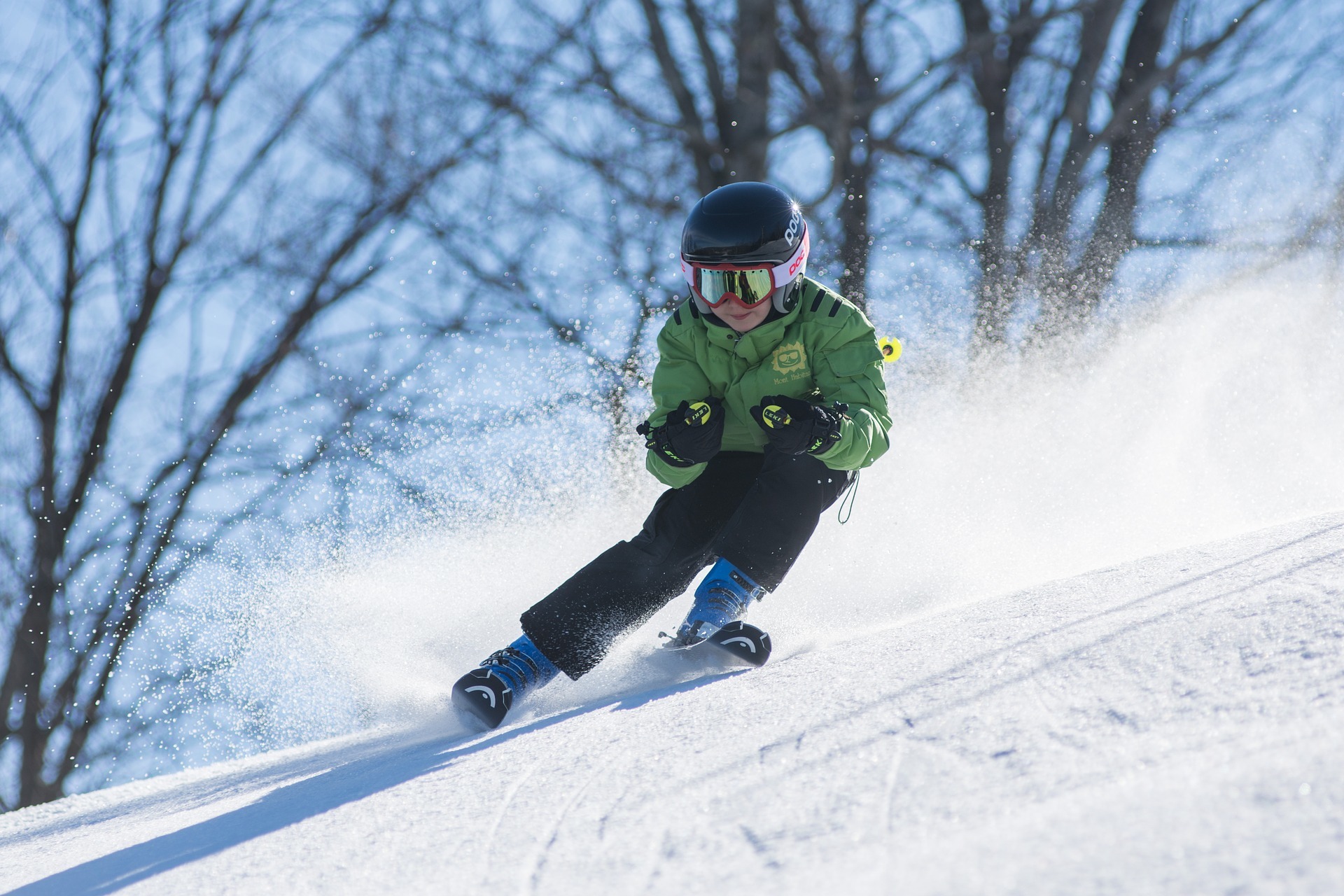 Skifahren ist eine rasante Gaudi. Foto: Pixabay