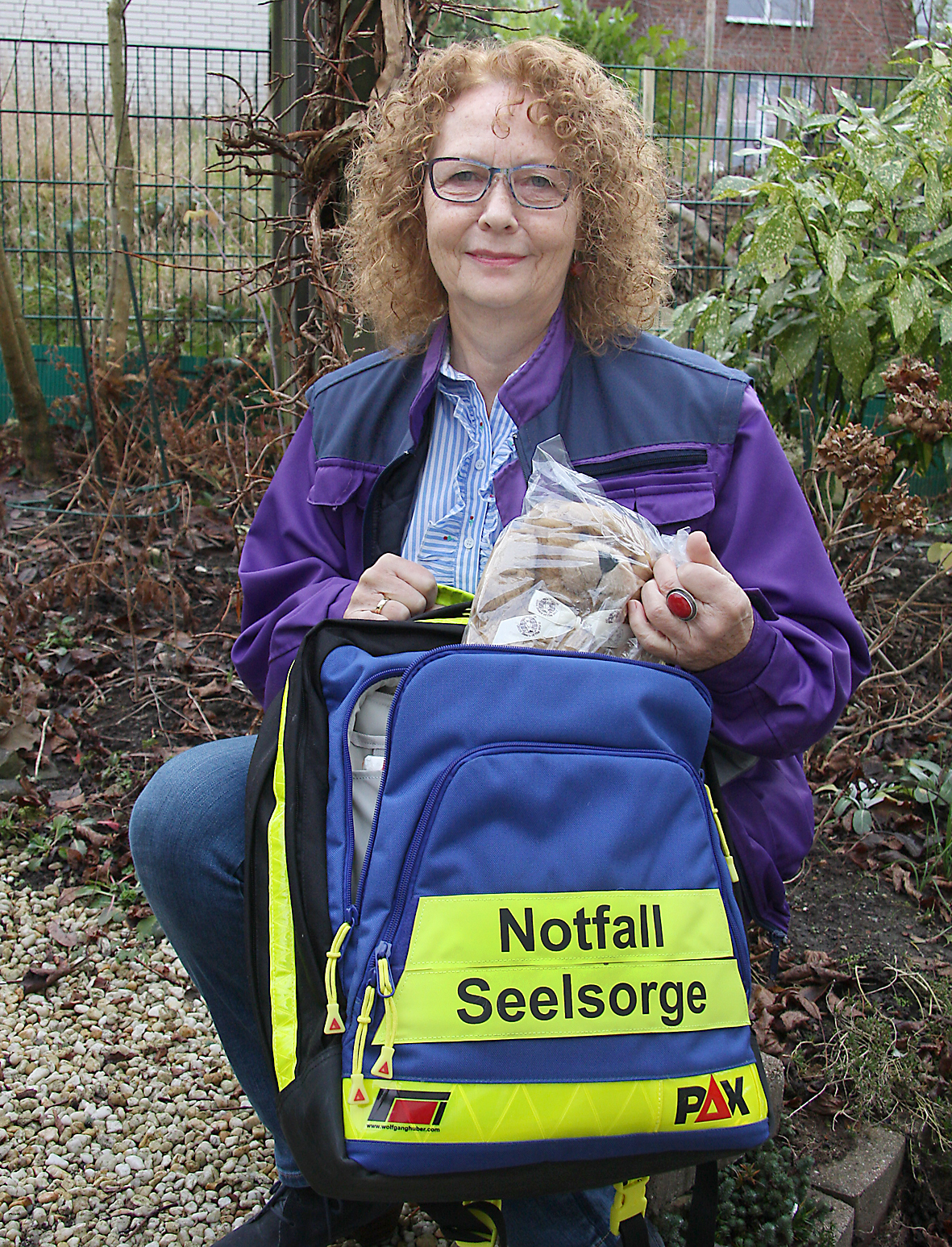 Hannelore Flanz ist seit 2012 ehrenamtliche Notfallseelsorgerin.