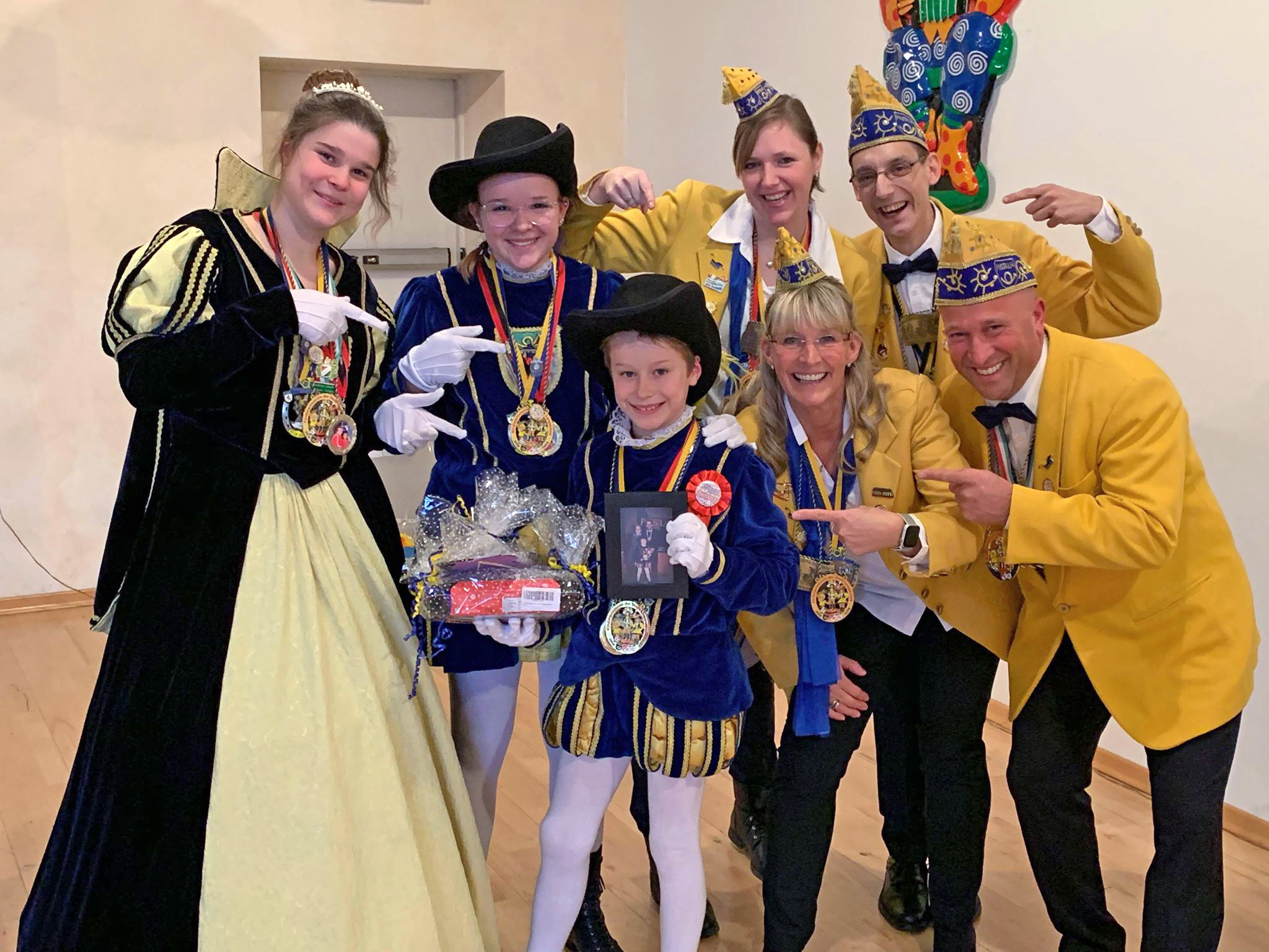 Reich beschenkt wurde Page Piet. Er feierte seinen am Tag der Prinzenburgeröffnung seinen zehnten Geburtstag.