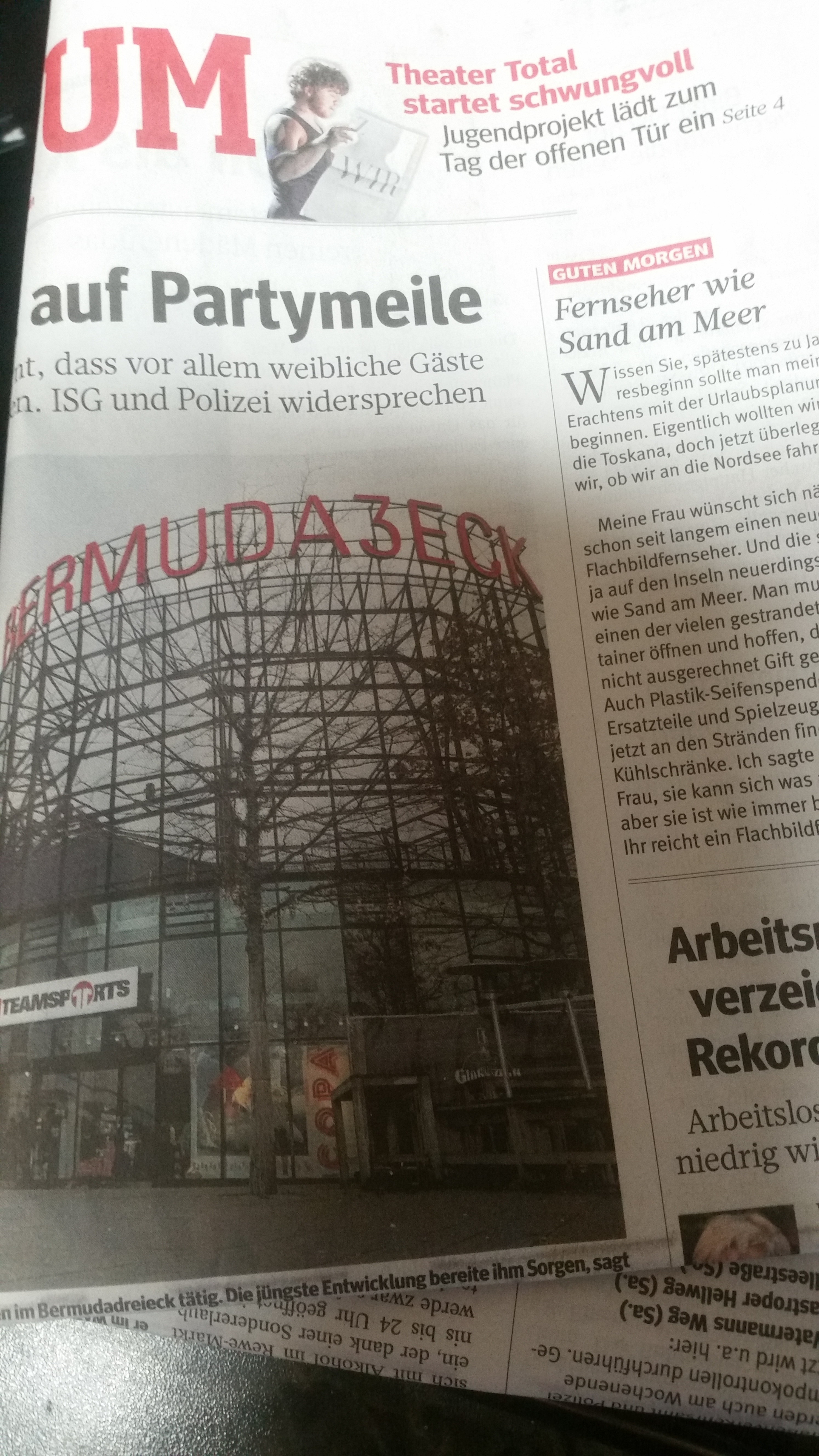Tageszeitung WAZ