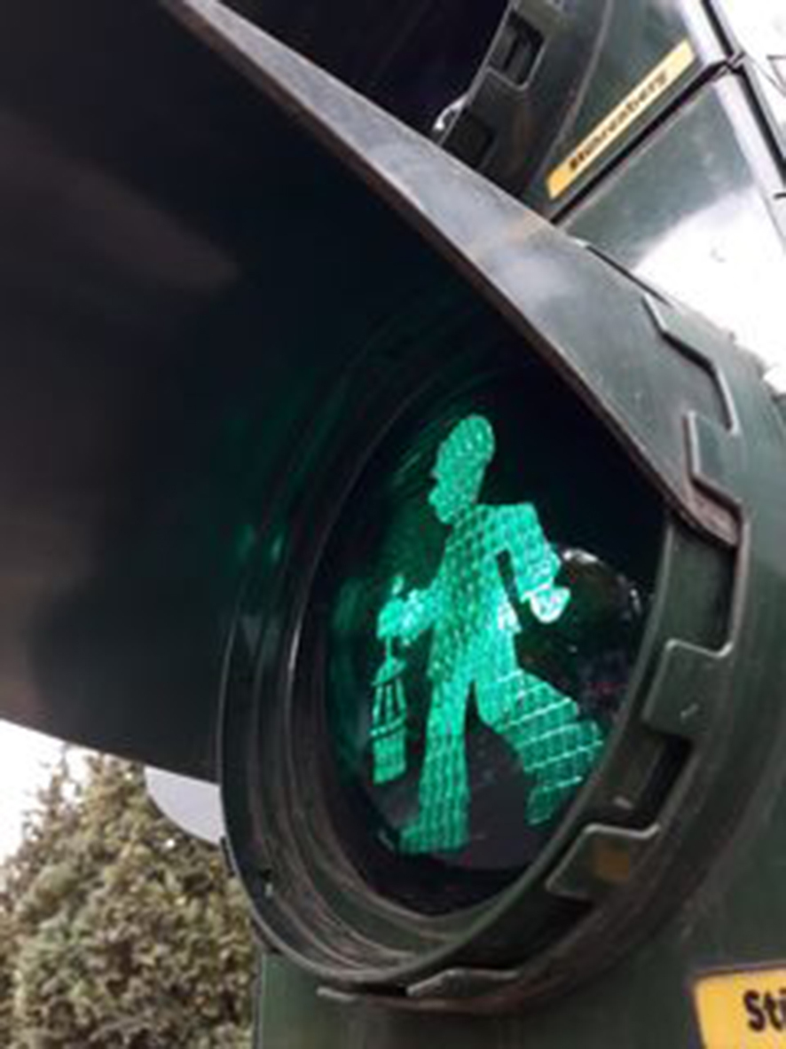 Gleich sechs Ampelstandort in Gladbeck sollen schon bald mit so genannten "Bergmann-Ampelmännhchen" ausgestattet werden.