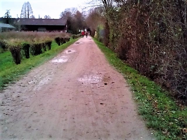 Das Regenwasser läuft auf der maroden Strecke des Rheinsichen Essels im Bereich Annen und Rüdinghausen auf dem östlichen Teil des Eselohrs nicht ab.