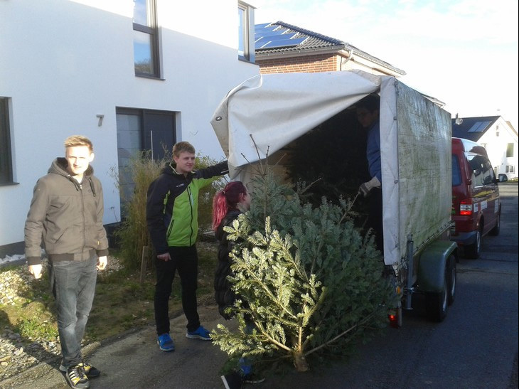 CVJM-Heven holt die alten Weihnachtsbäume und bringt sie zu einer städtischen Sammelstelle. Eine Anmeldung ist erforderlich.