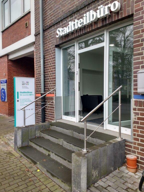 Aufgrund einer technischen Störung ist das „Wir machen MITte“-Stadtteilbüro an der Gahlener Straße derzeit telefonisch und auch per E-Mail nicht zu erreichen.