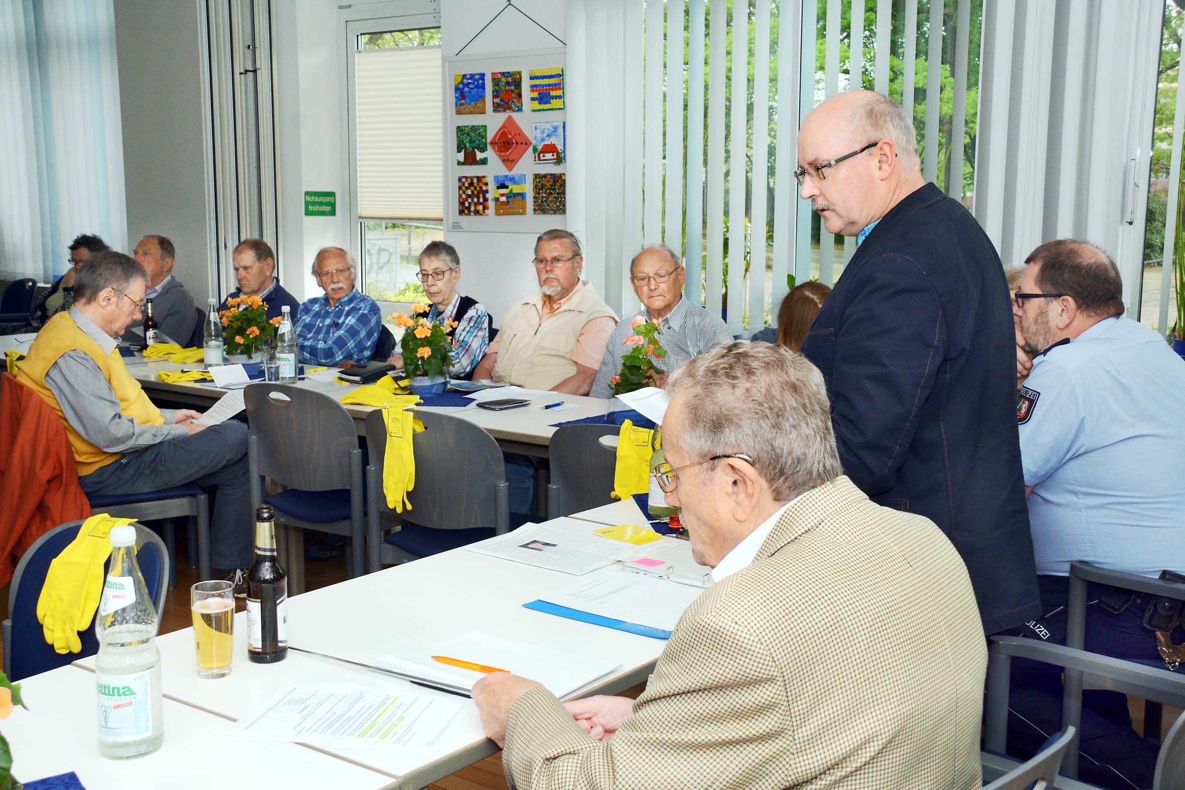 Beim letzten Bürgerforum im April 2018.