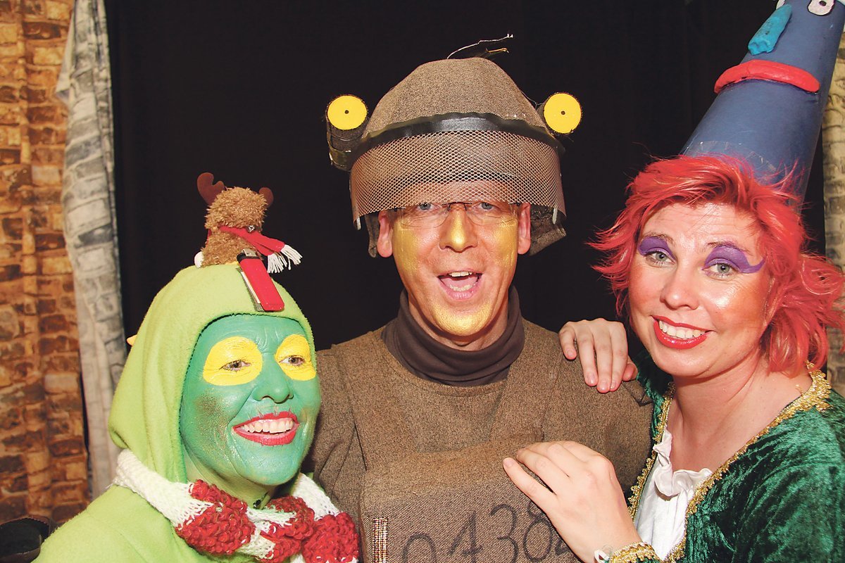 Seit zehn Jahren widmet sich die Theatergruppe dem beliebten Ritter aus Blech, wie hier im Jahr 2014.