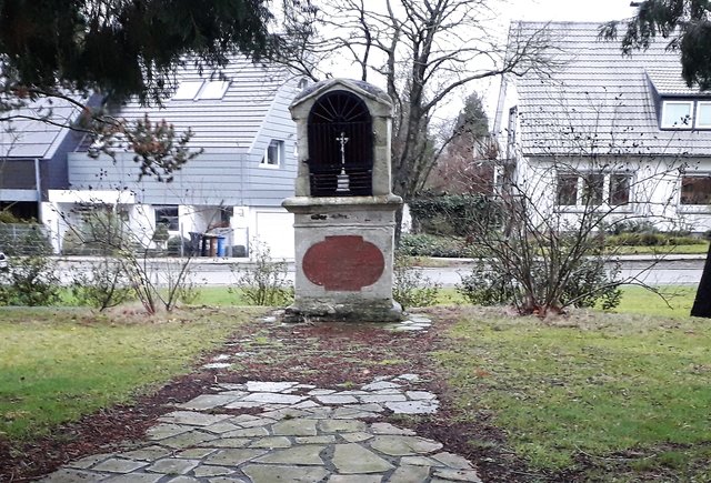 Fast 300 Jahre alt ist der Heidhauser Bildstock der auch „Lürsweg“ genannte Flurprozession.
Foto: privat