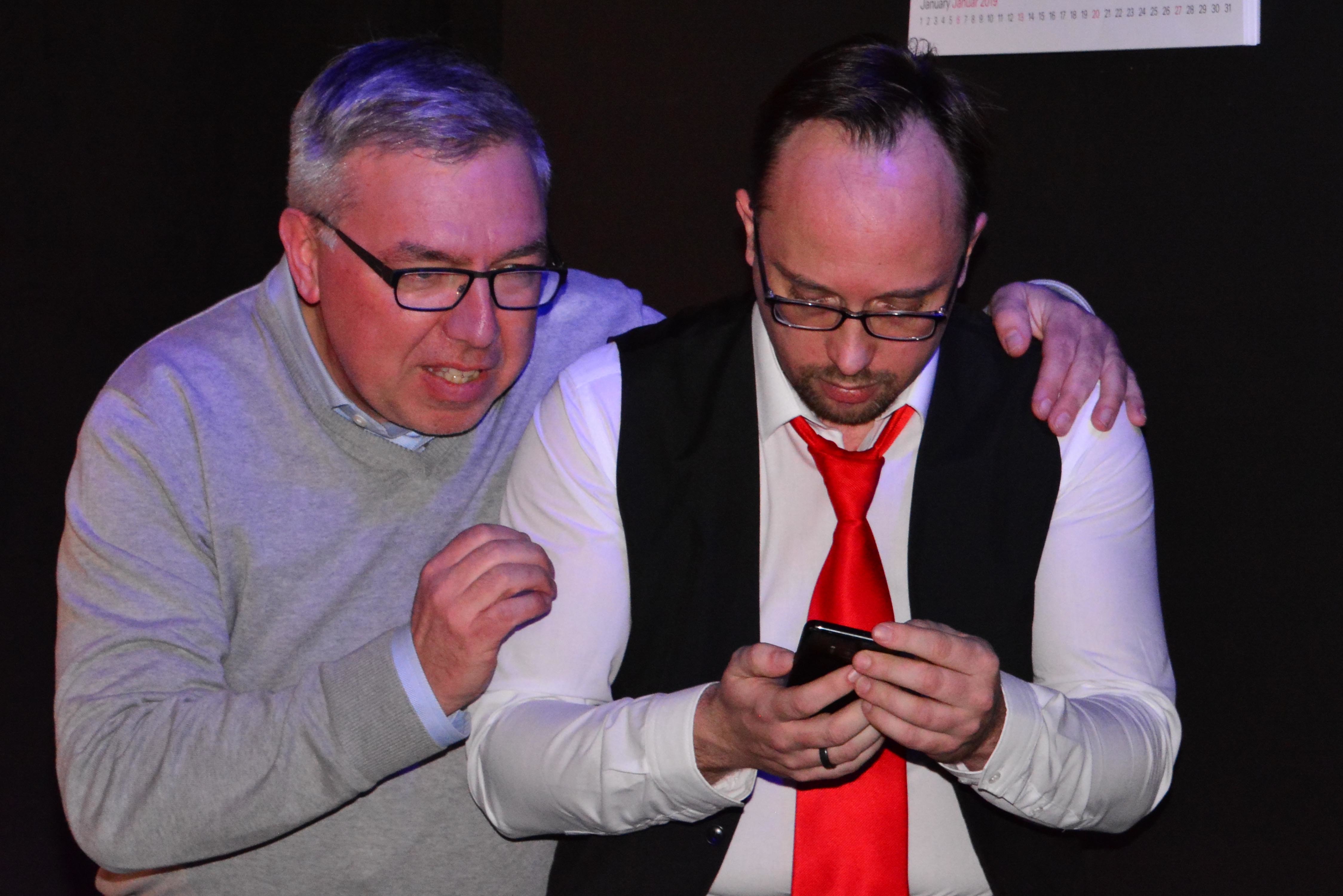 Martin Grünewald und Holger Schroer