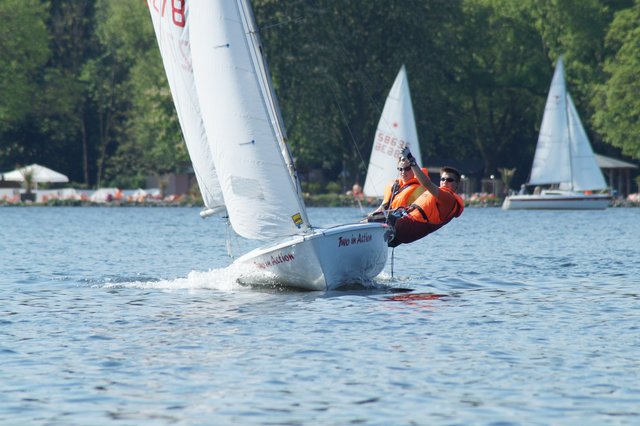 So macht Segeln Spaß.