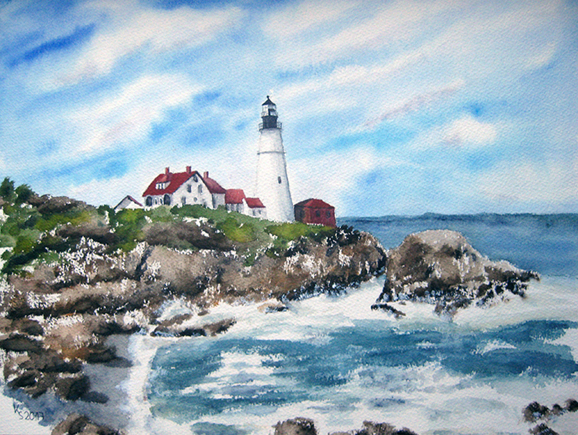 Katja Soodt beschäftigt sich seit vielen Jahren mit Aquarellmalerei. Sie faszinieren die Leuchtkraft der Farben, die Farbverläufe und das Spiel mit Licht und Schatten.