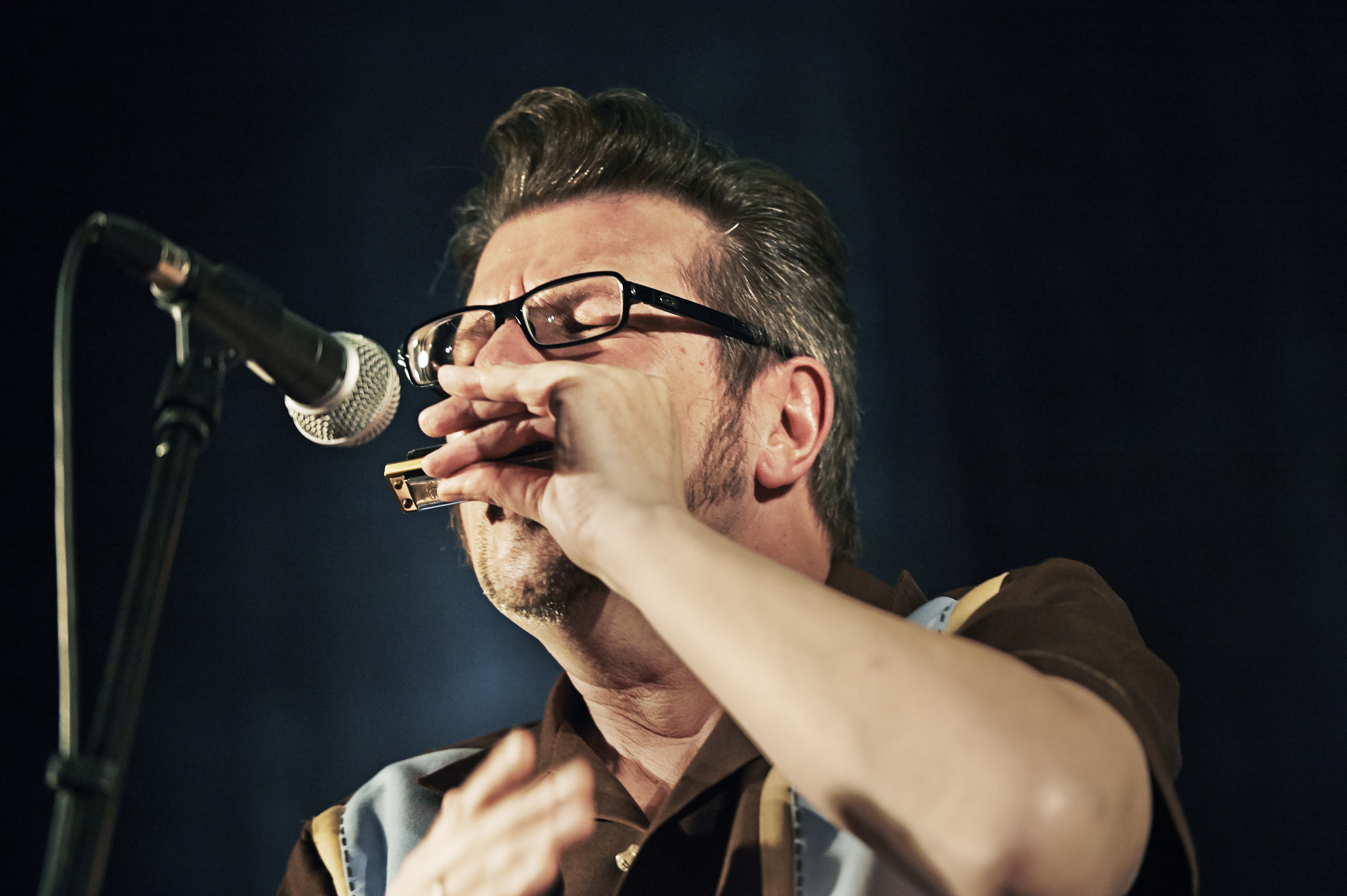 Dieter Kropp ist einer der versiertesten "Blues Harp"-Spieler Deutschlands.