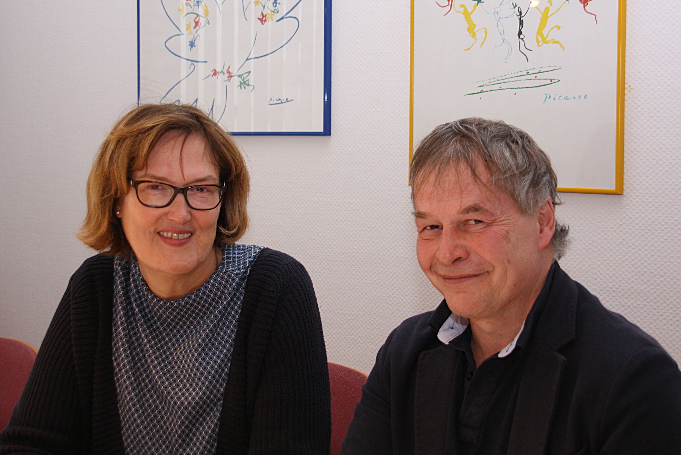 Veronika Borghorst vom Caritas-Vorstand und Norbert Köring, Leiter der Beratungsstelle, präsentierten das neue Schutzkonzept.