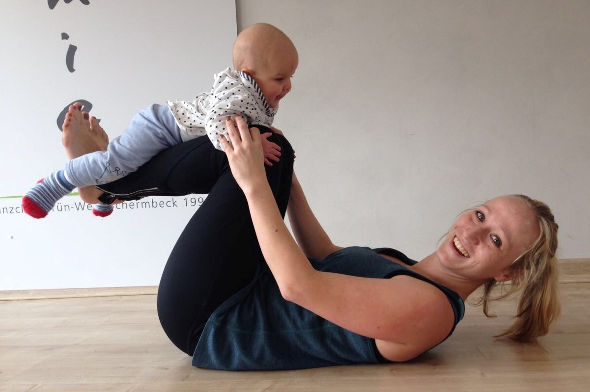 „Pilates mit Baby“ bietet der TCGW an.