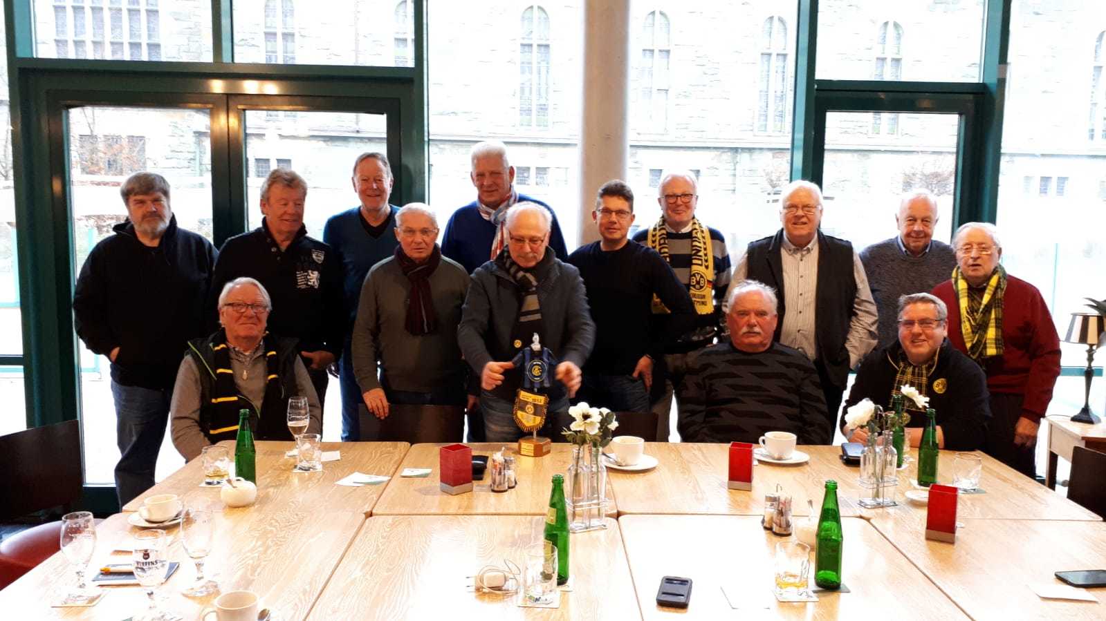 Der ehemalige TV-Moderator Wolf-Dieter Poschmann war zu Gast beim BVB-Stammtisch.