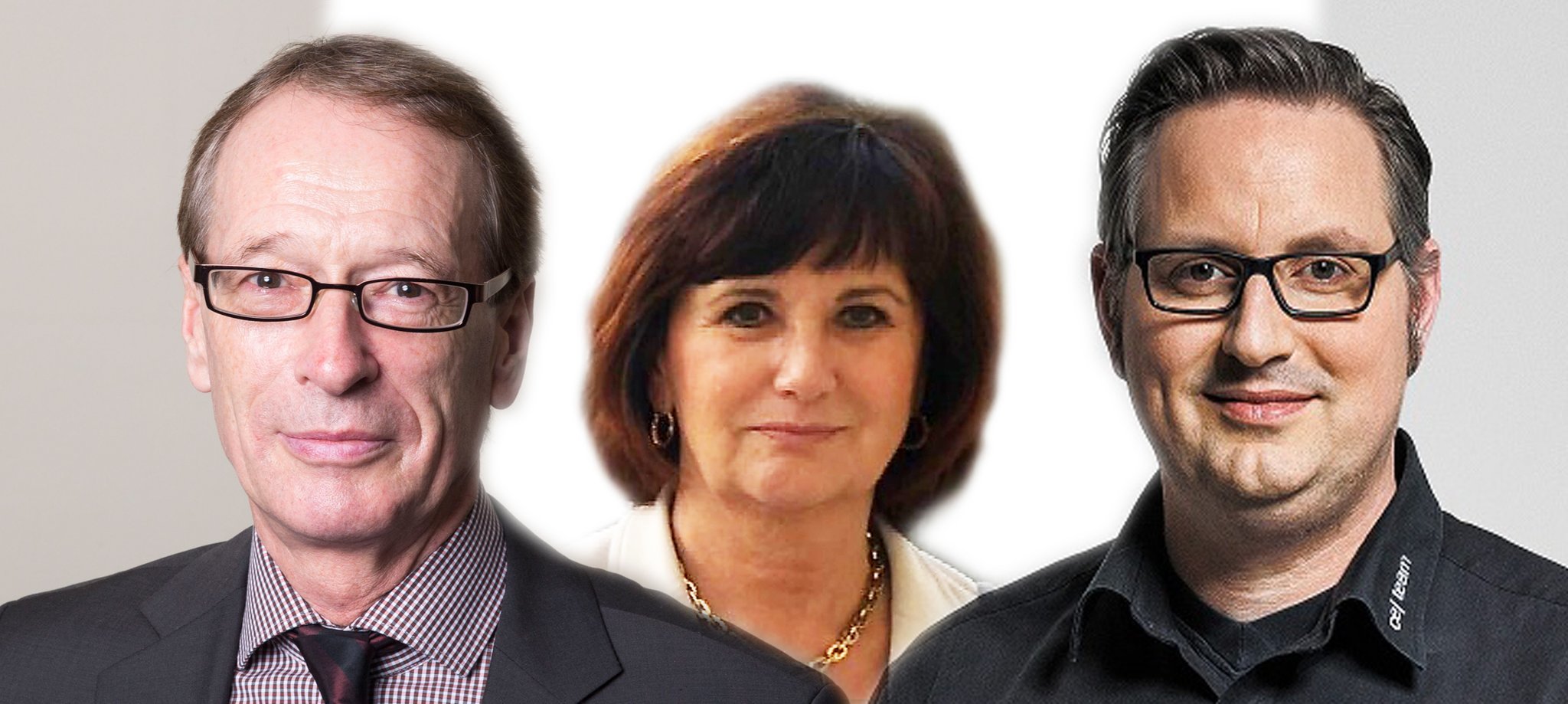 Von links: Wilhelm Bommann, Brigitte Gerdes und Lars Hoffmann.