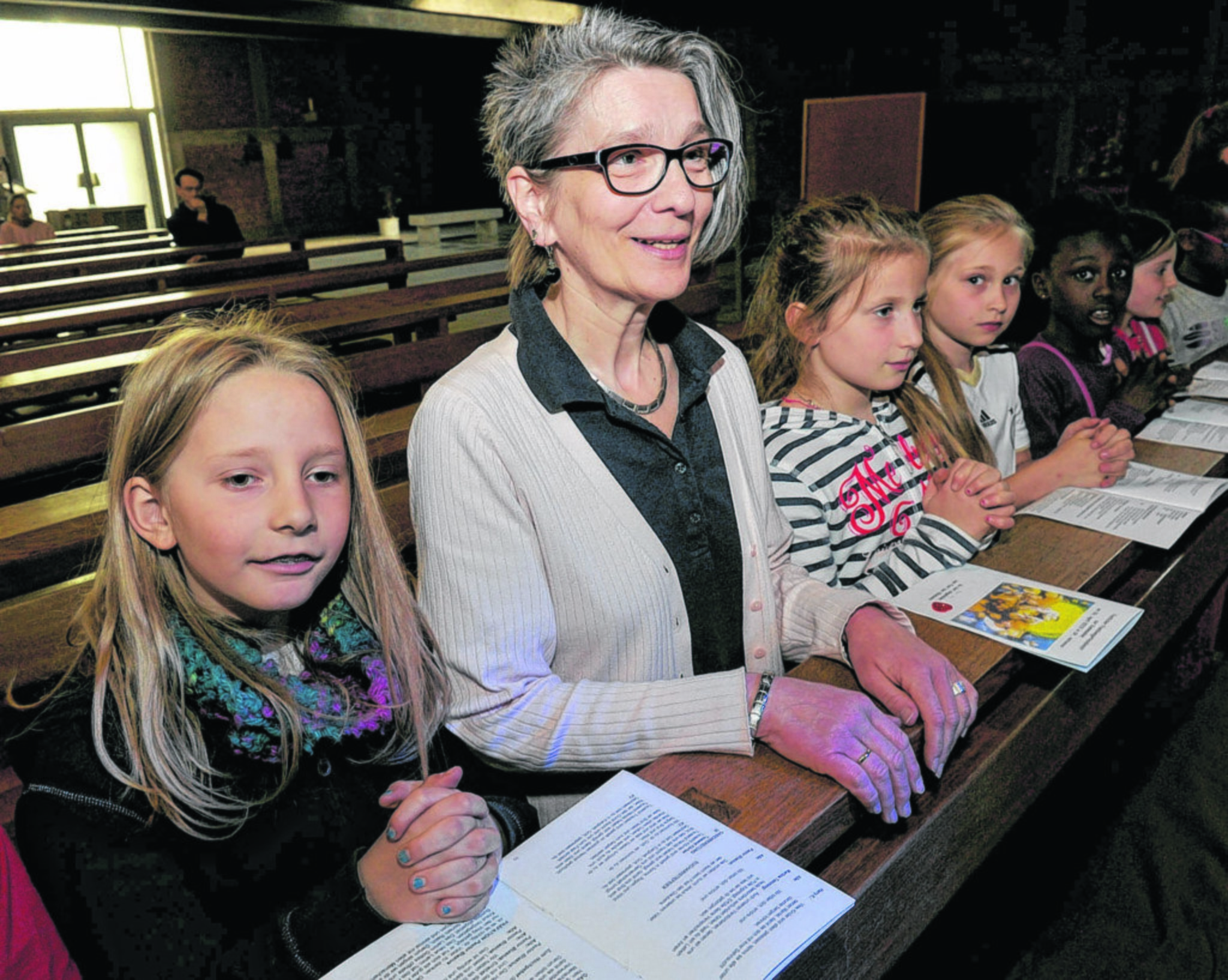 Andrea Kemmer freut sich über Anmeldungen für den Workshop im Borbecker Kirchenladen.