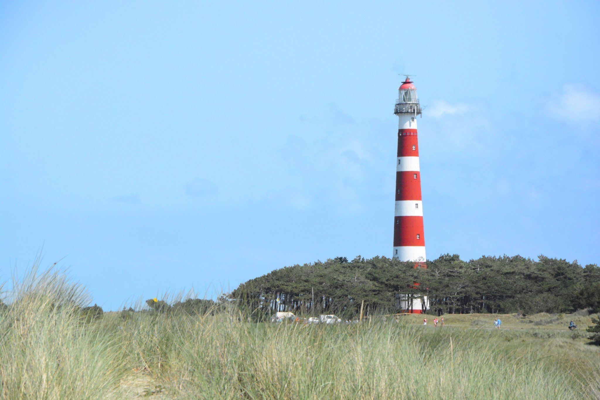 Der Ameland Leuchtturm.