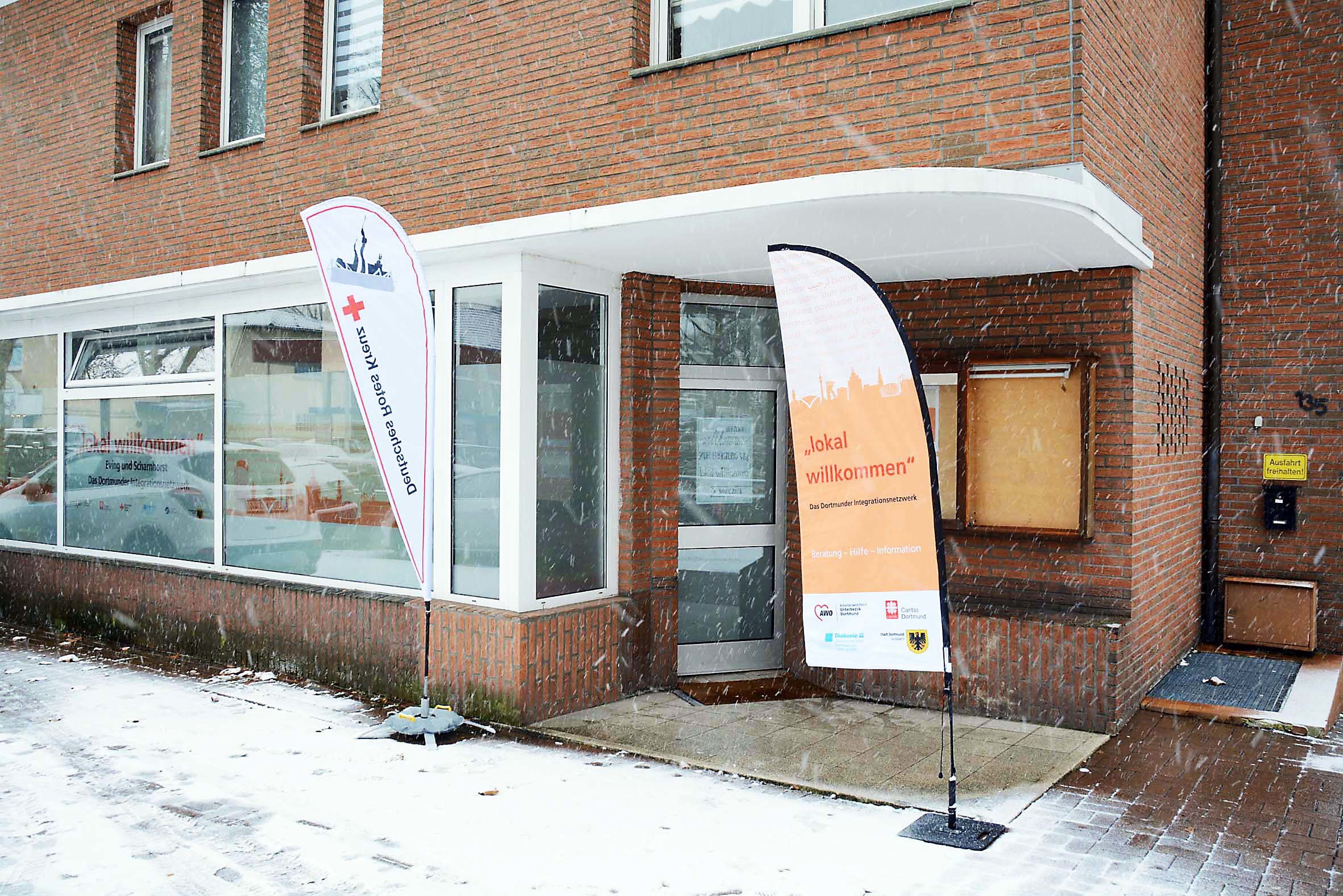 Der Standort liegt auf der Bayrischen Straße in Eving.